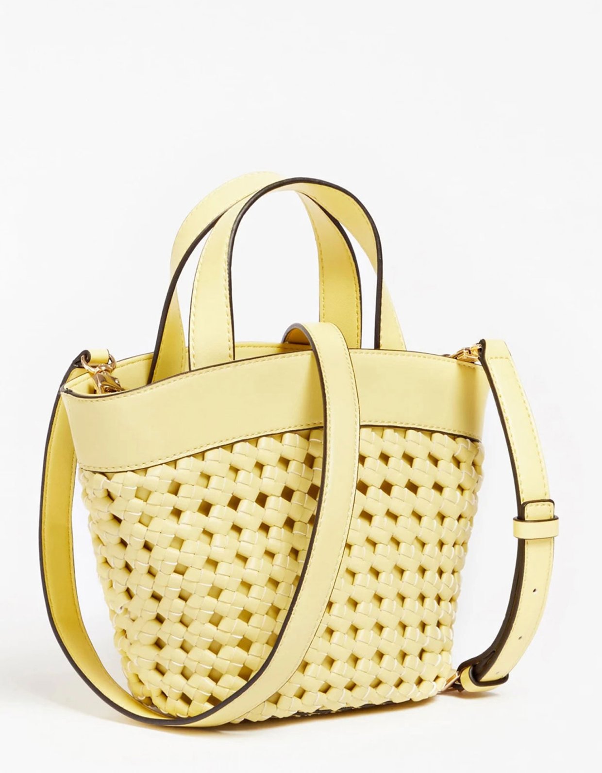 Guess Sicilia mini tote bag light lime