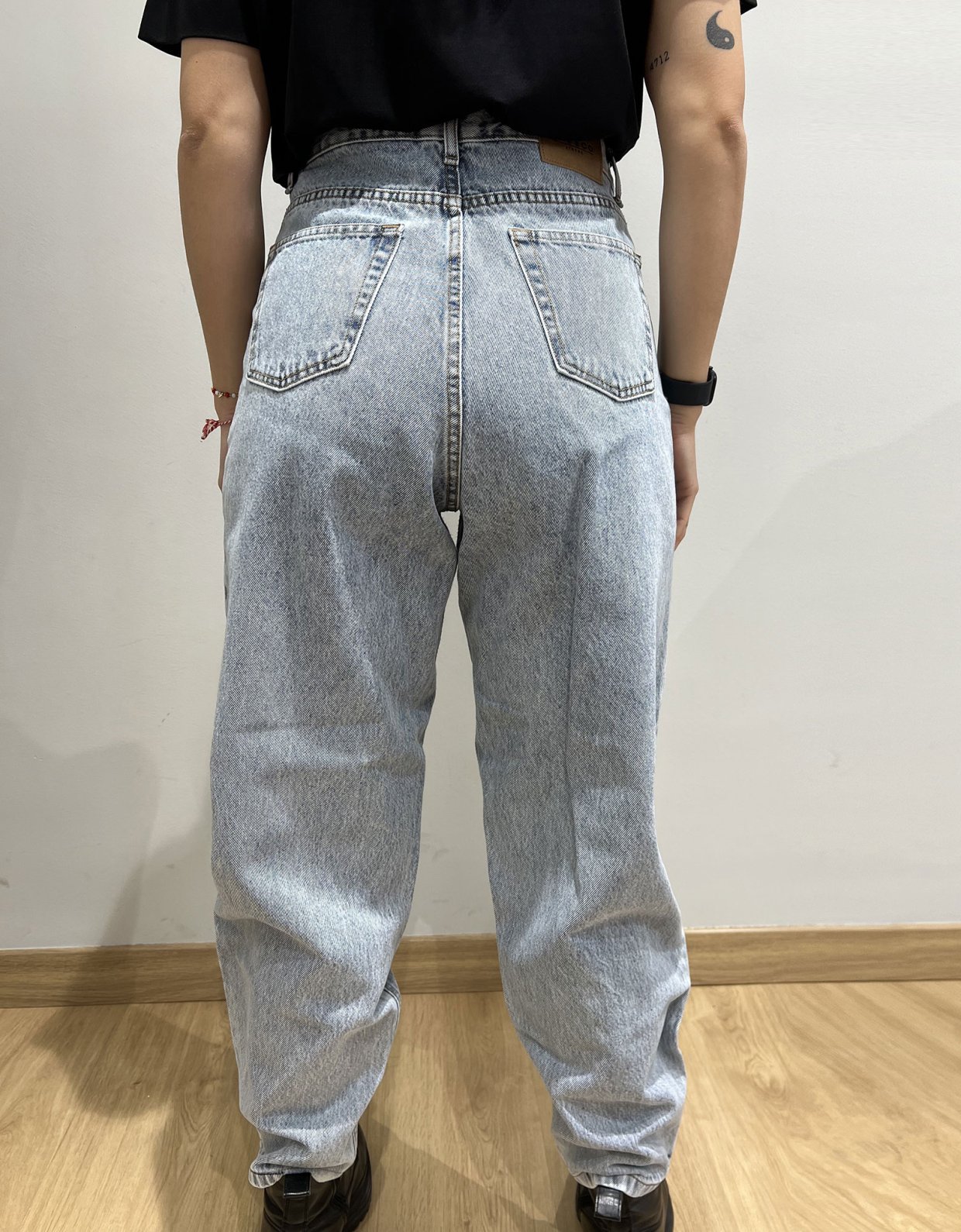 Sac & CO Jeans Lima slouchy light blue denim pants