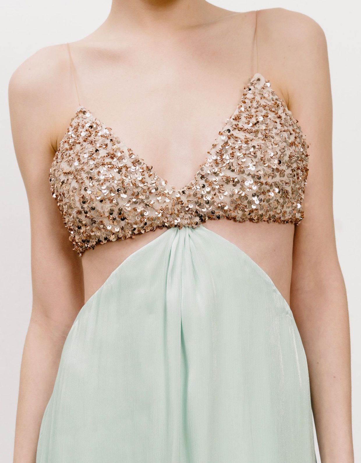 Georgia Sini Luce cut out dress