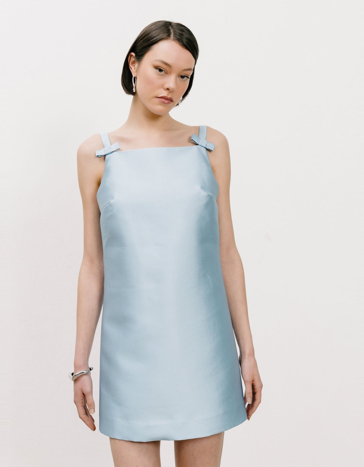 Georgia Sini Melt dress baby blue