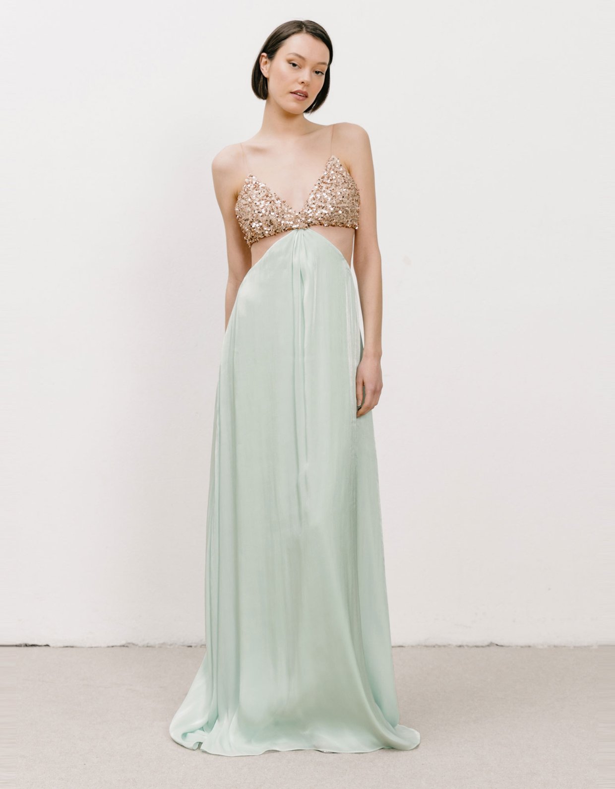 Georgia Sini Luce cut out dress