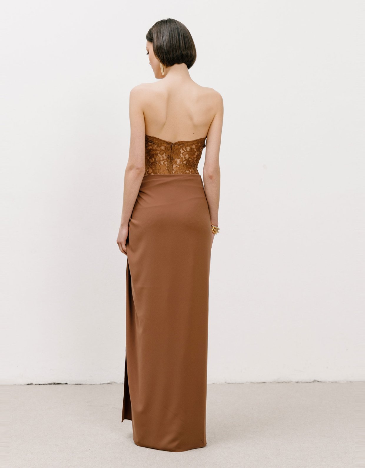 Georgia Sini Breath dress brown
