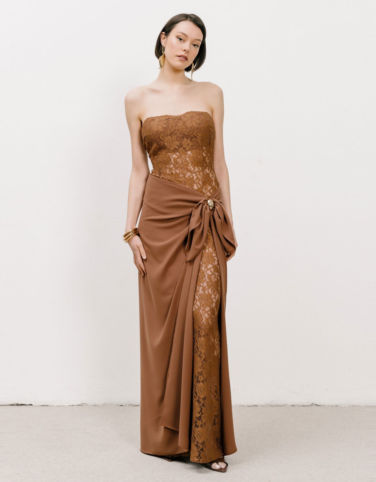 Georgia Sini Breath dress brown