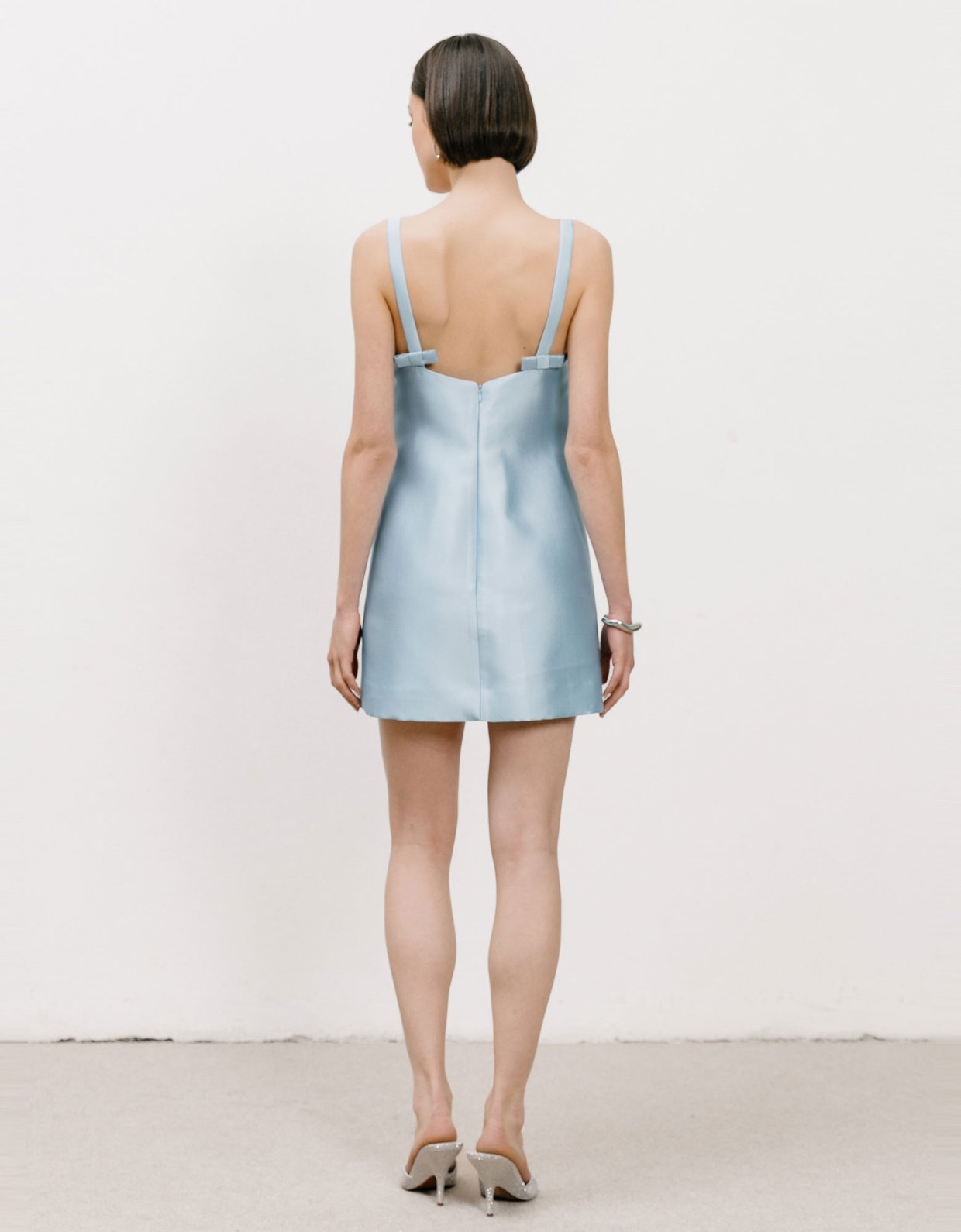 Georgia Sini Melt dress baby blue