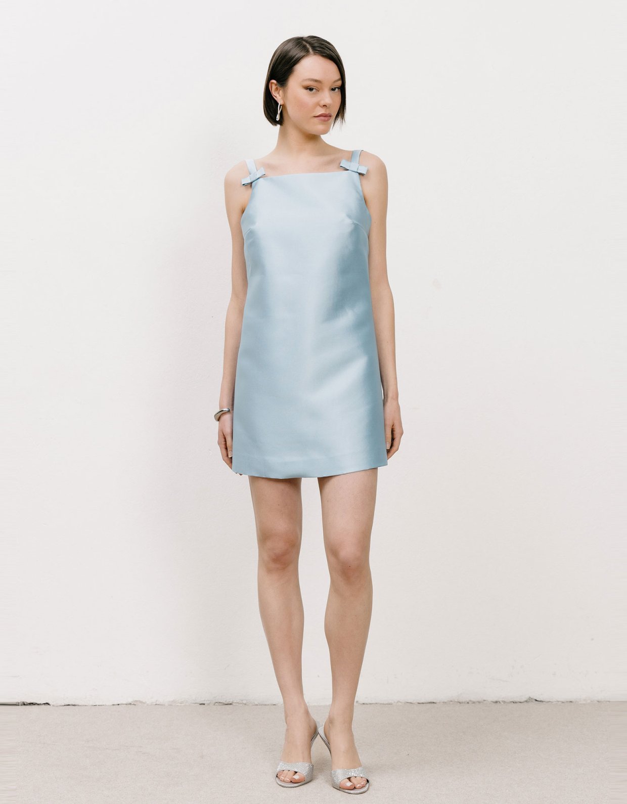 Georgia Sini Melt dress baby blue
