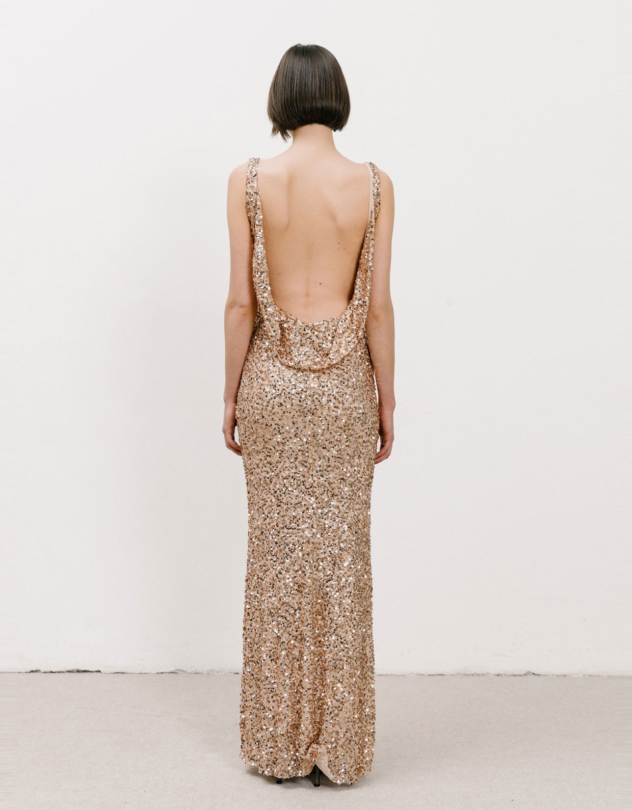 Georgia Sini Radiant dress gold