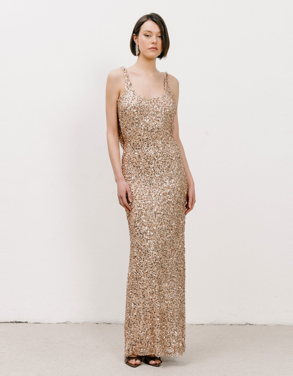 Georgia Sini Radiant dress gold