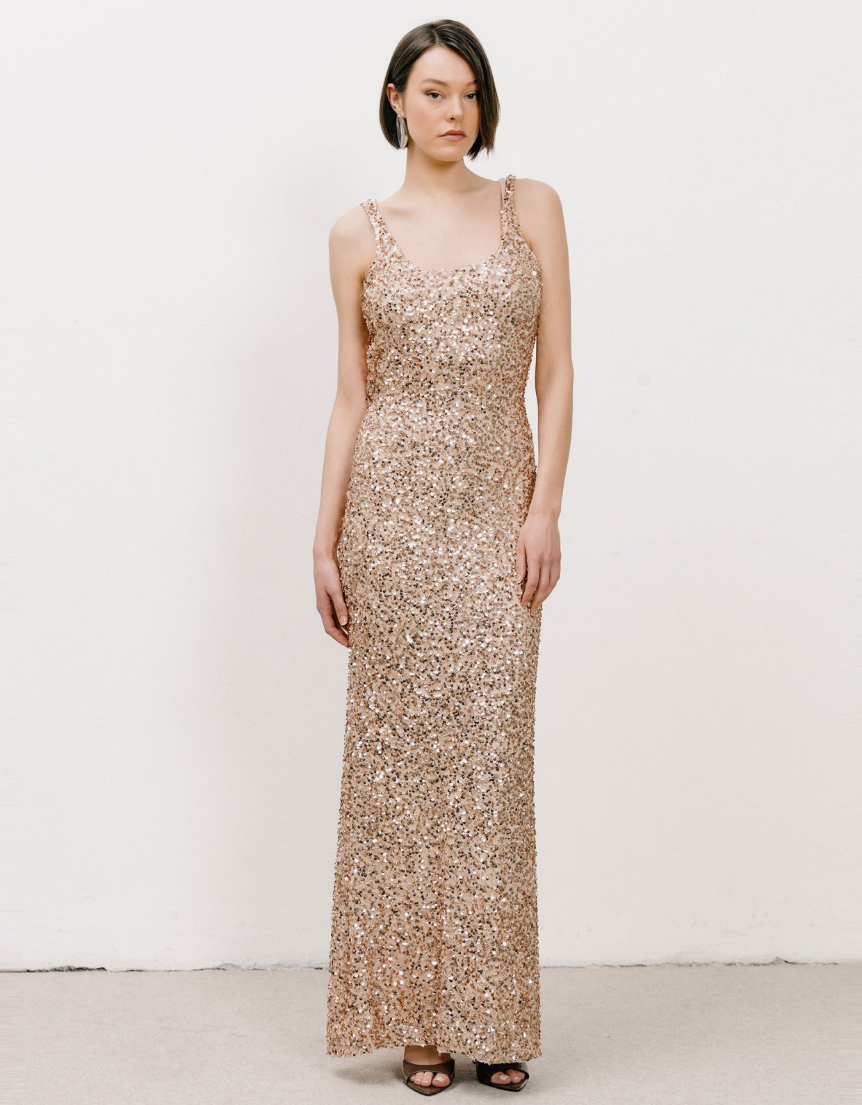 Georgia Sini Radiant dress gold