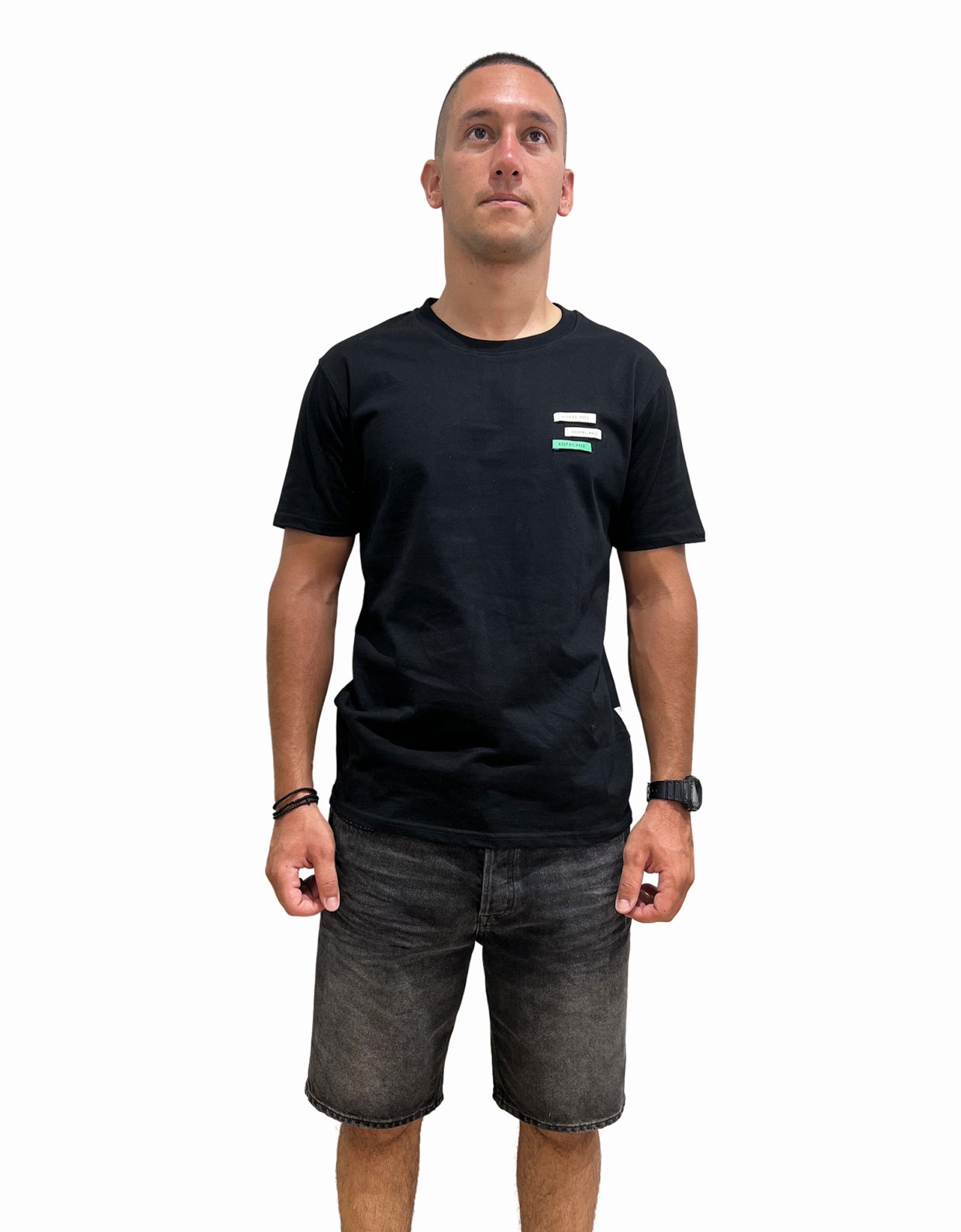 Gianni Lupo Keep relaxed t-shirt black
