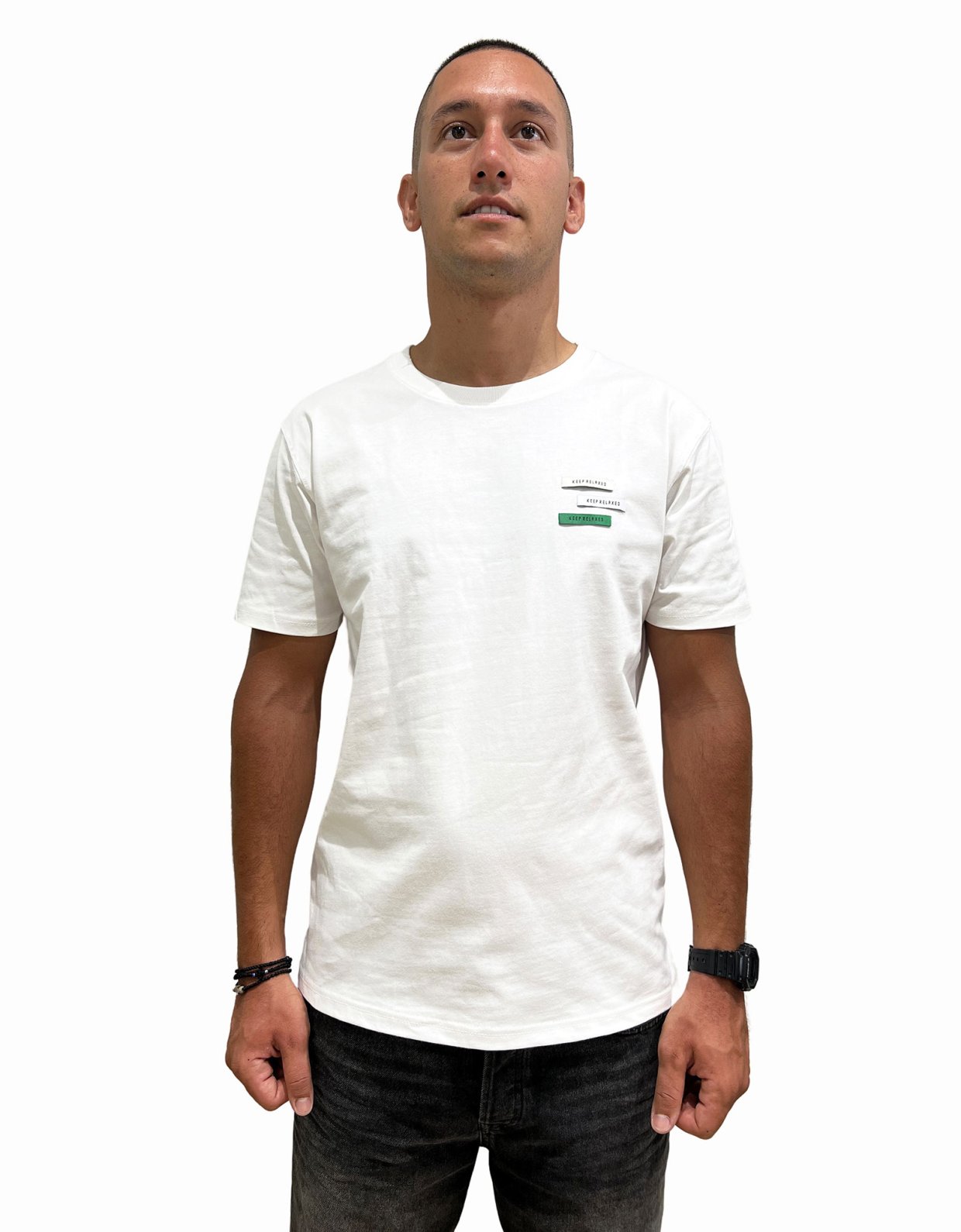 Gianni Lupo Keep relaxed t-shirt white