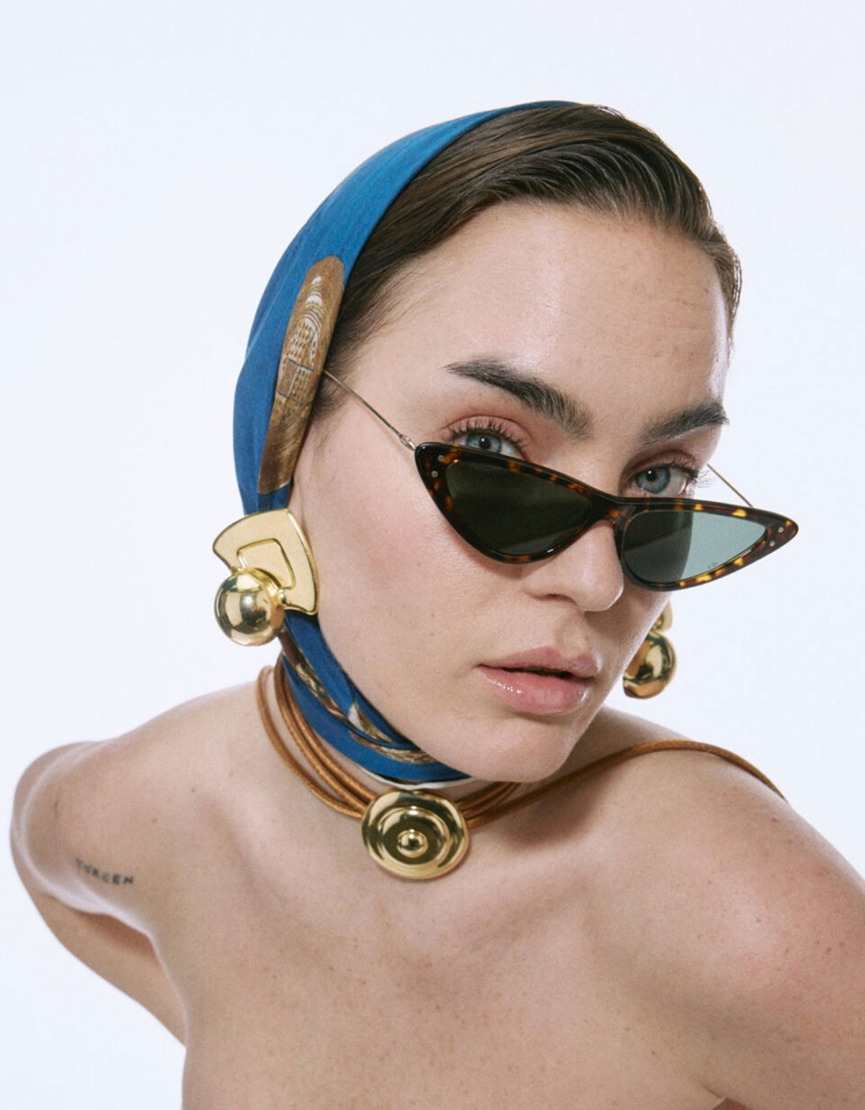 Kaleido Ivy gold earrings