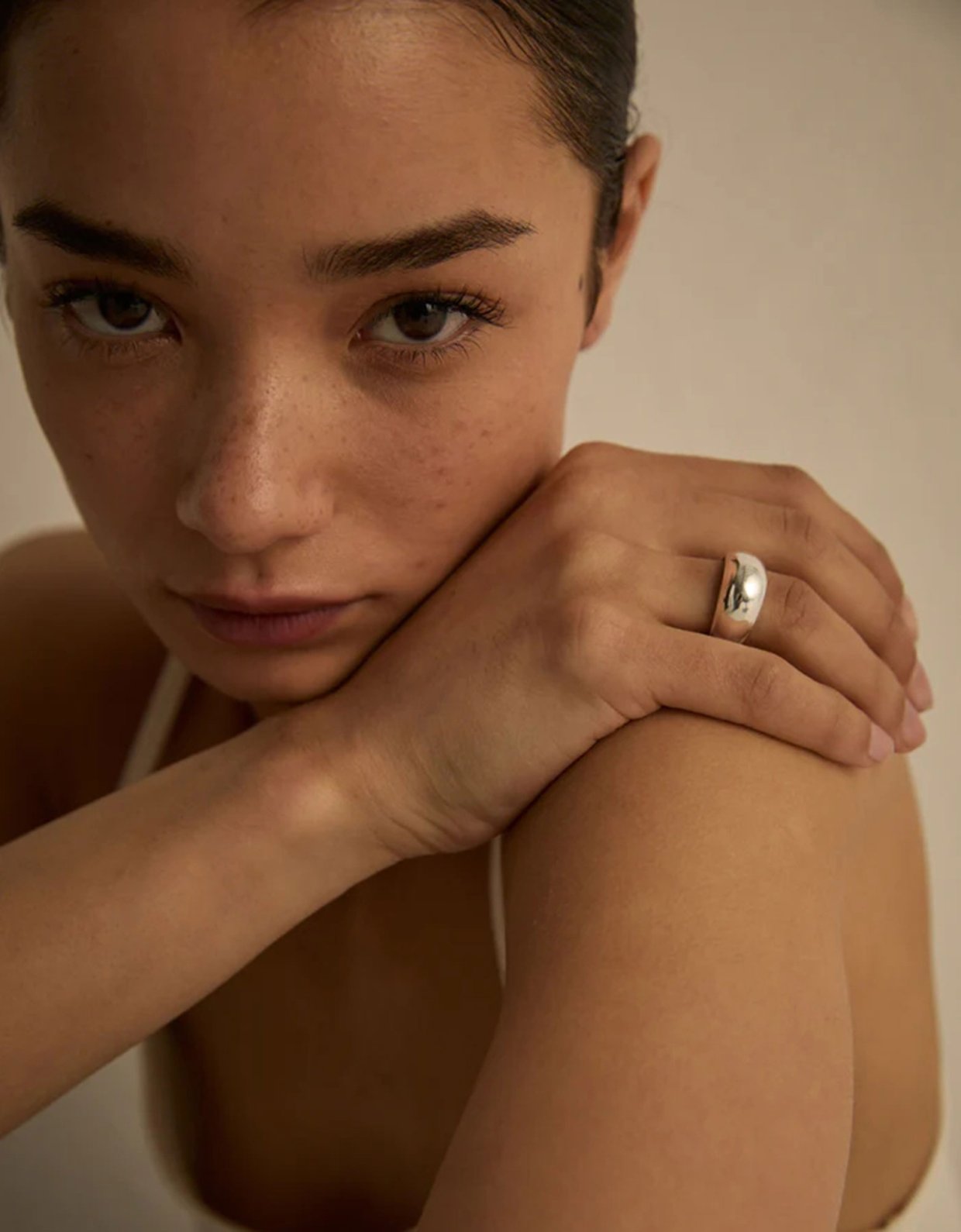 Moncollier Icon silver ring