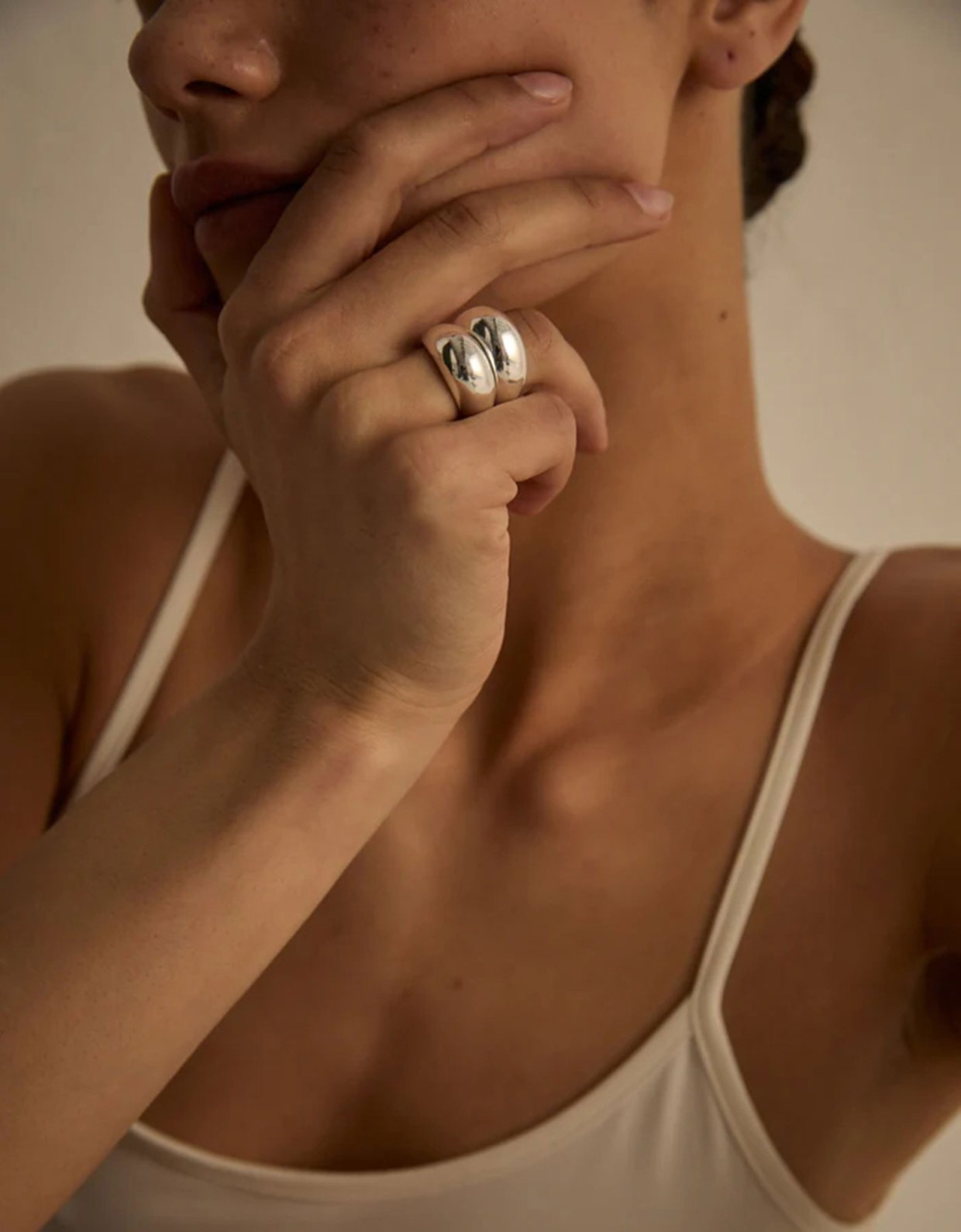 Moncollier Icon gold ring