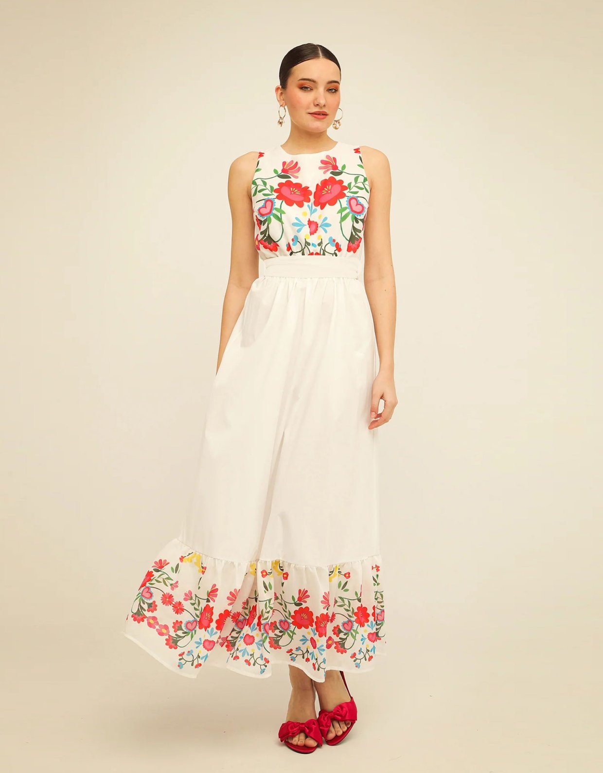 Bee Me Karmen white dress