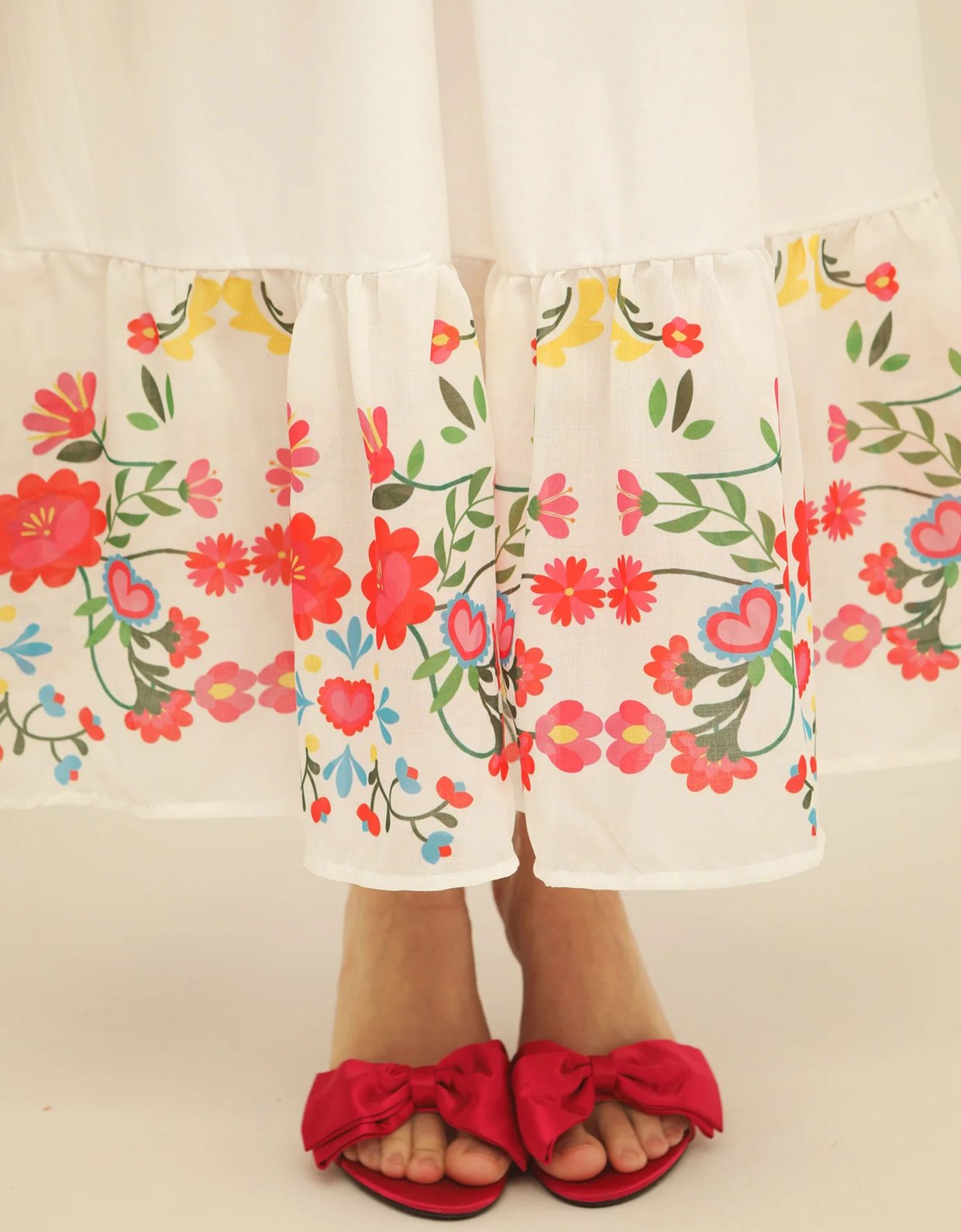 Bee Me Karmen white dress
