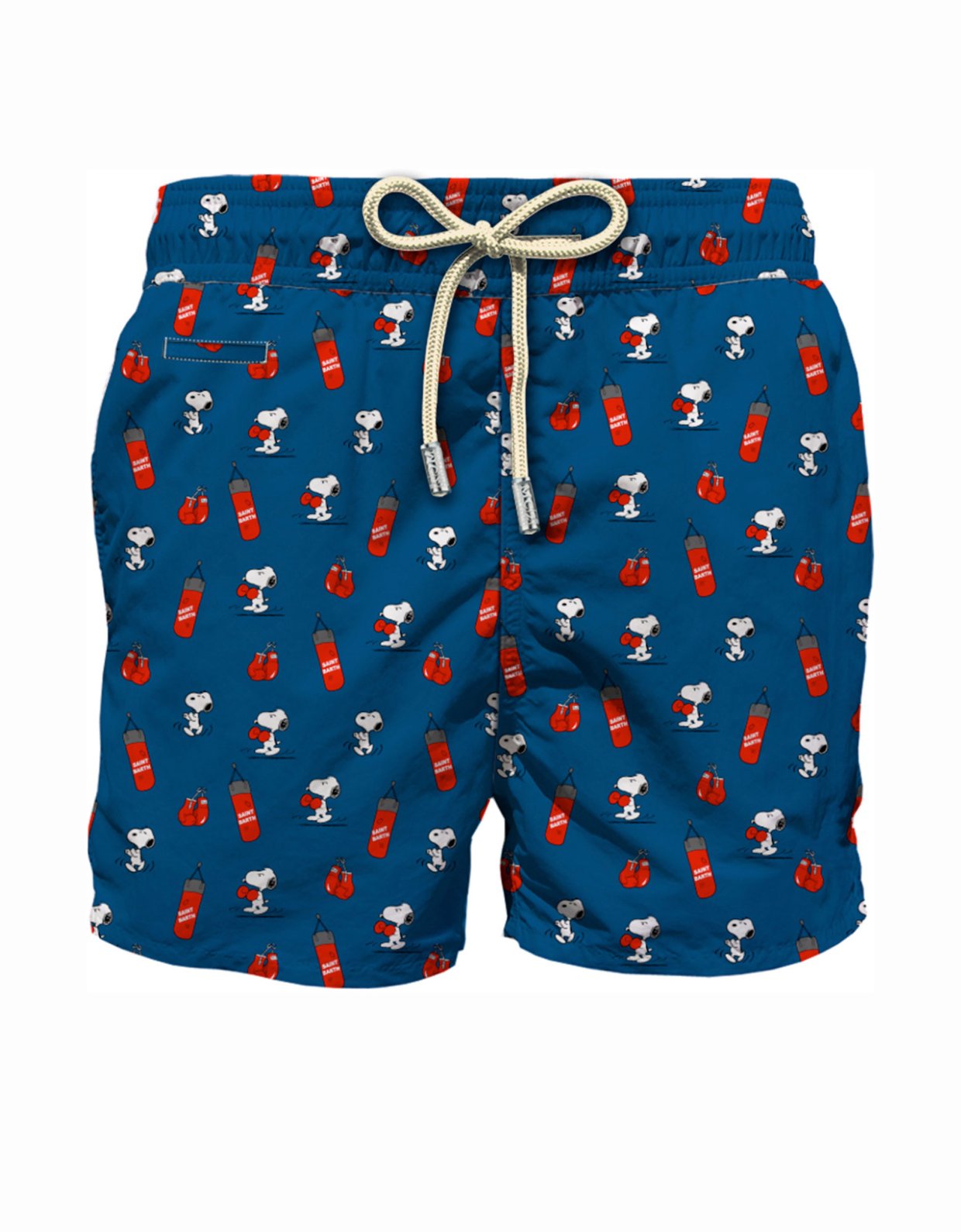 MC2 Saint Barth Lighting micro swim shorts with Snoopy fight club print