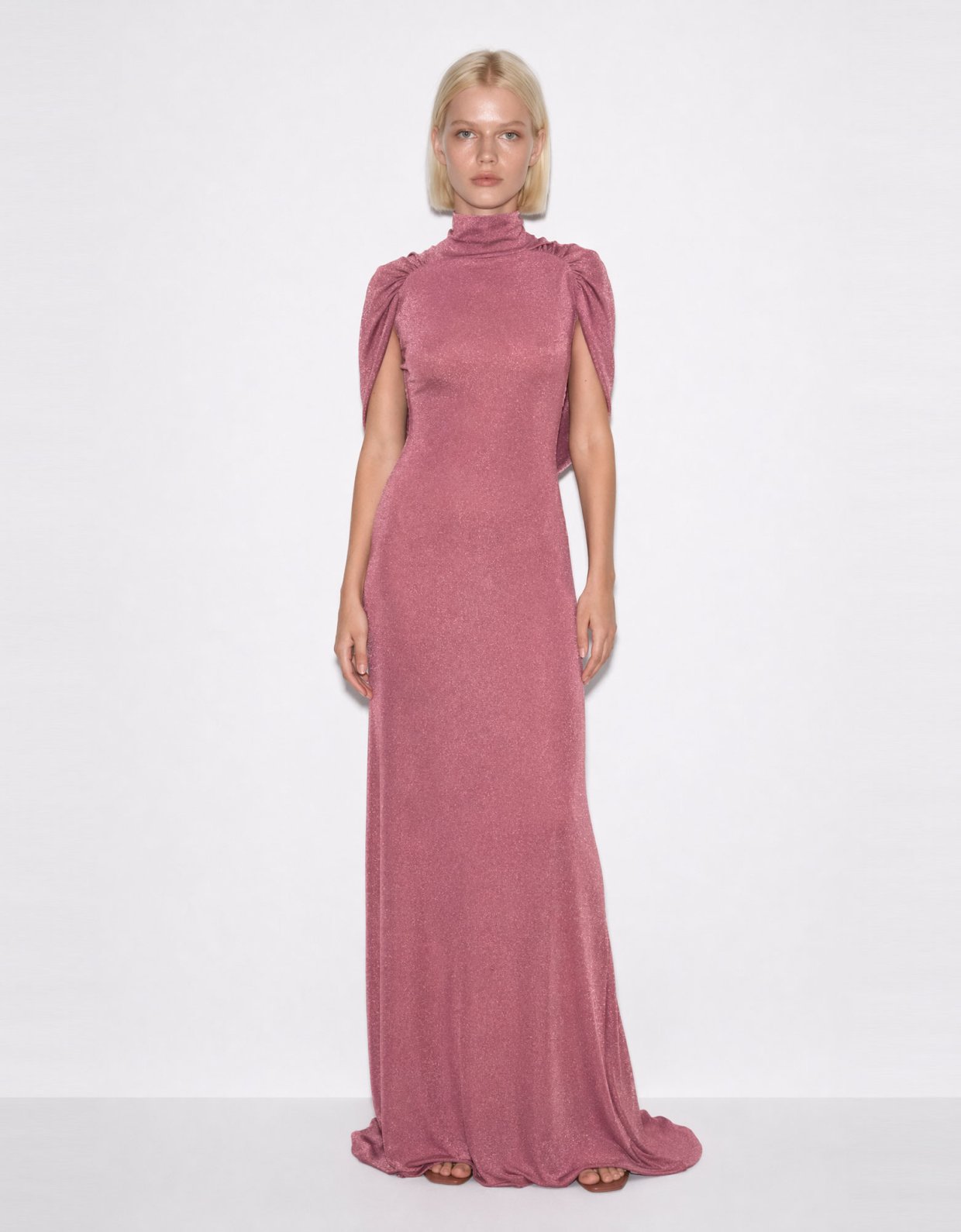 Mallory the label Lumina pink dress