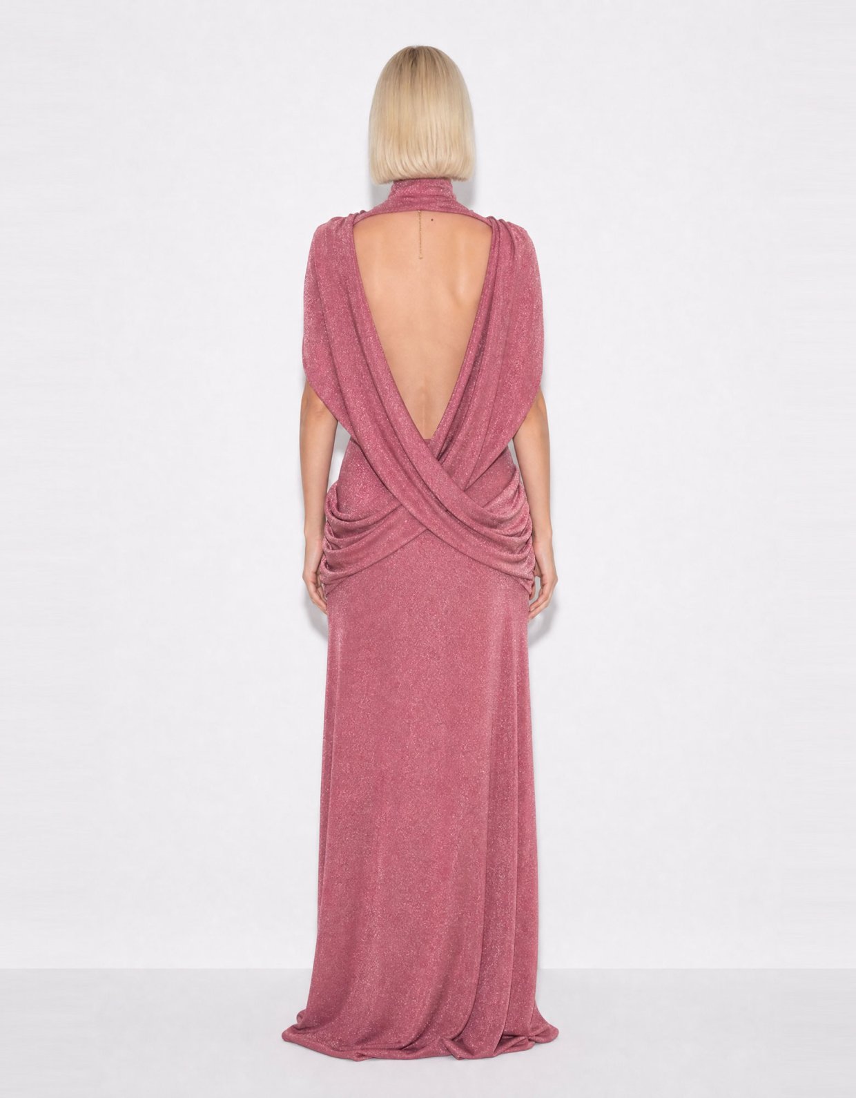 Mallory the label Lumina pink dress