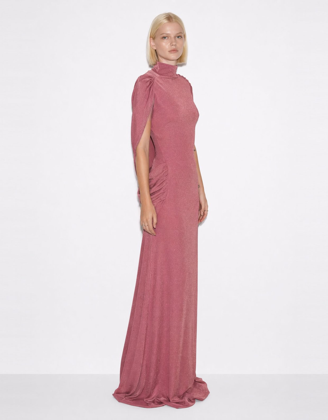 Mallory the label Lumina pink dress