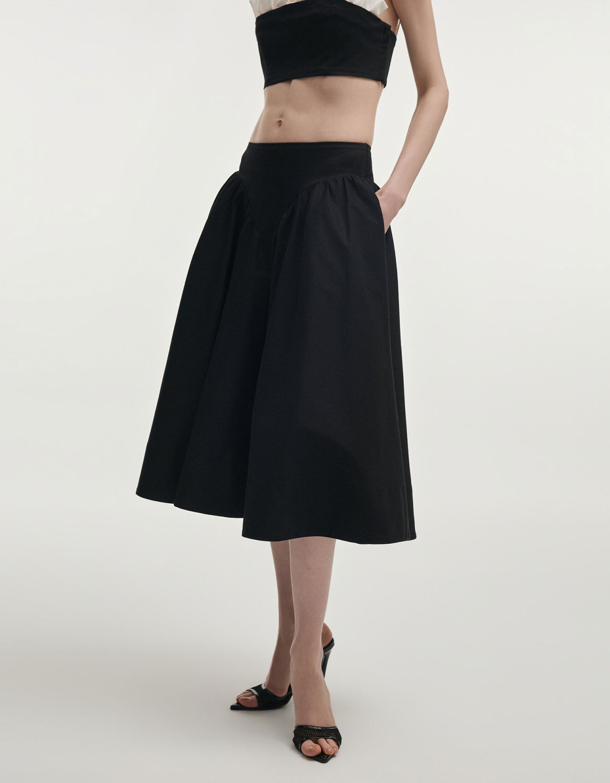 Nadia Rapti Leticia skirt black