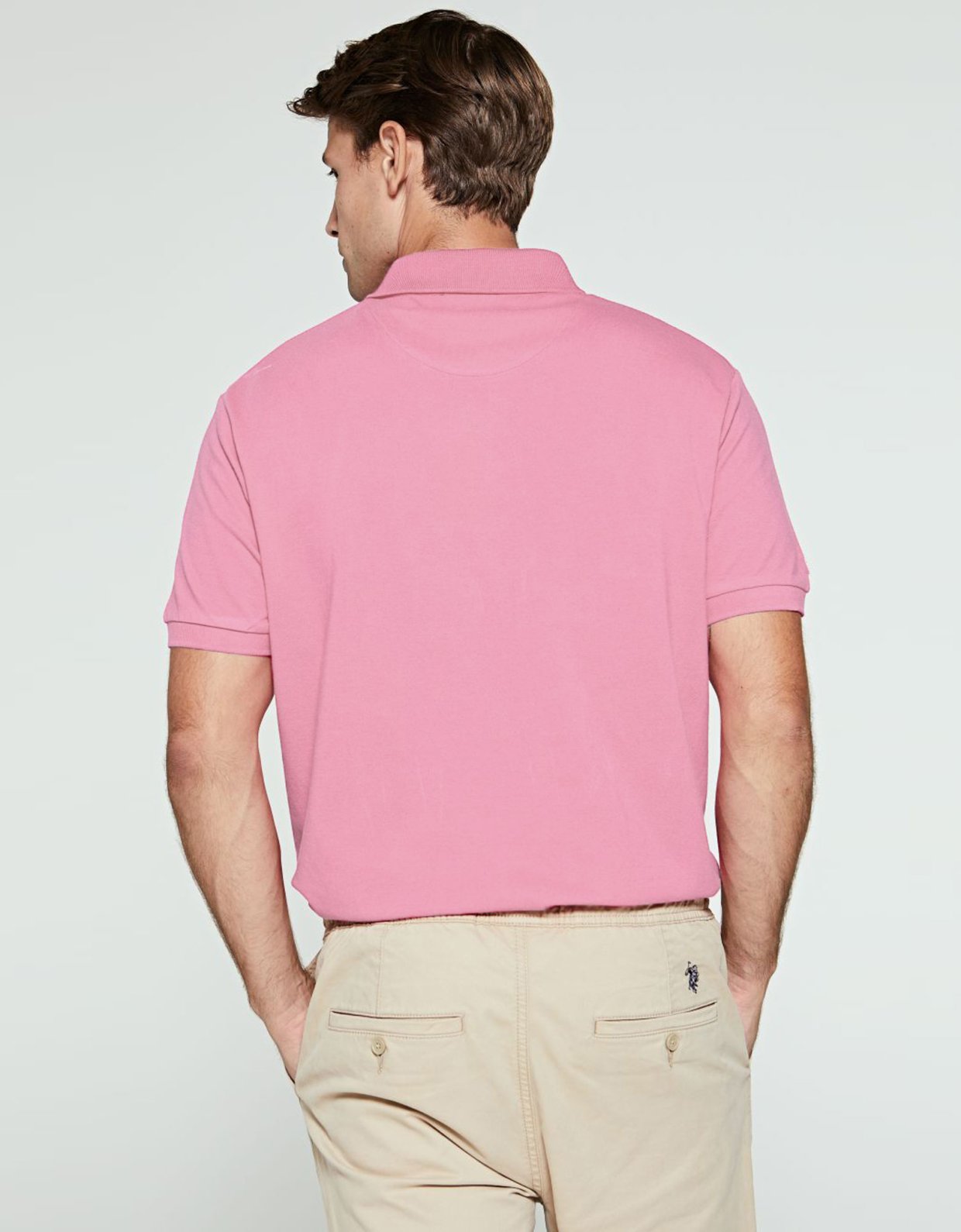 U.S Polo ASSN Polo t-shirt light pink
