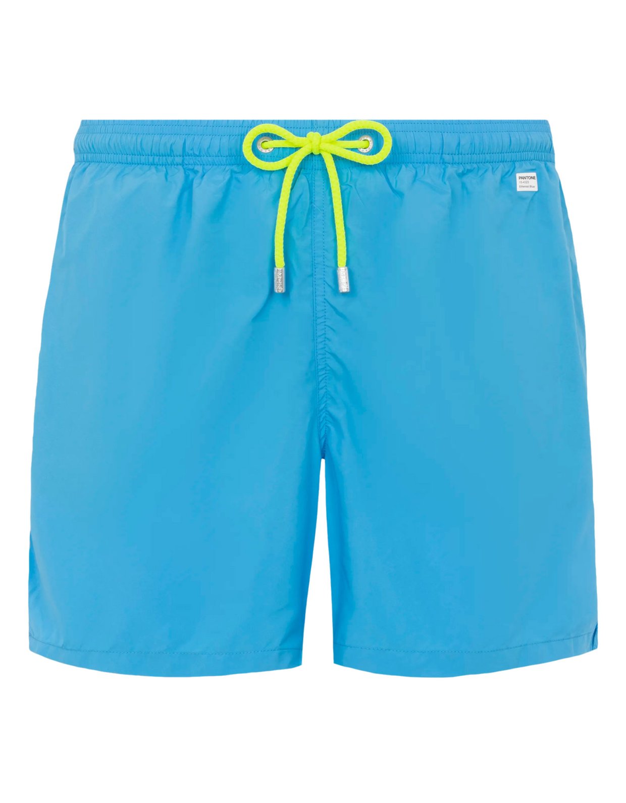 MC2 Saint Barth Lightweight fabric aqua blue swim shorts lighting pantone