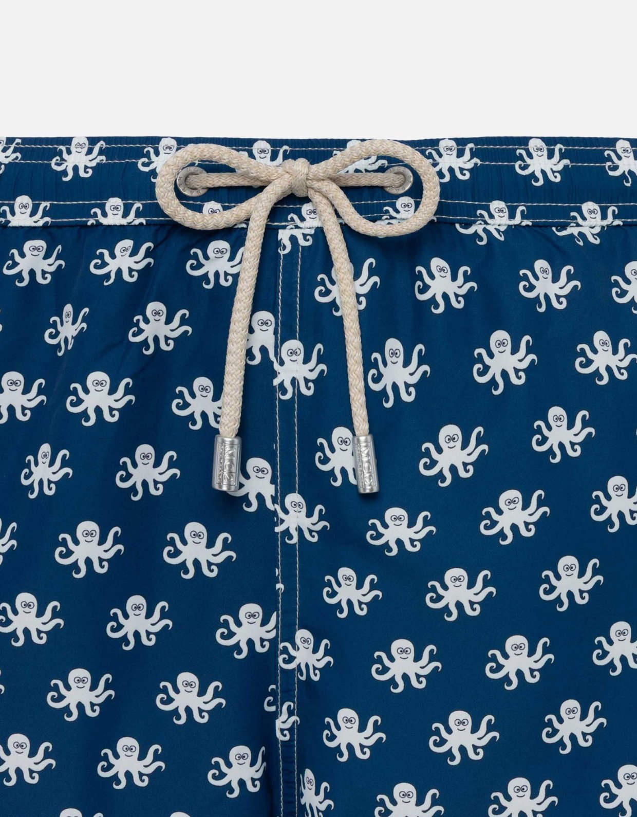 MC2 Saint Barth Lightweight fabric swim shorts lighting with octopus print