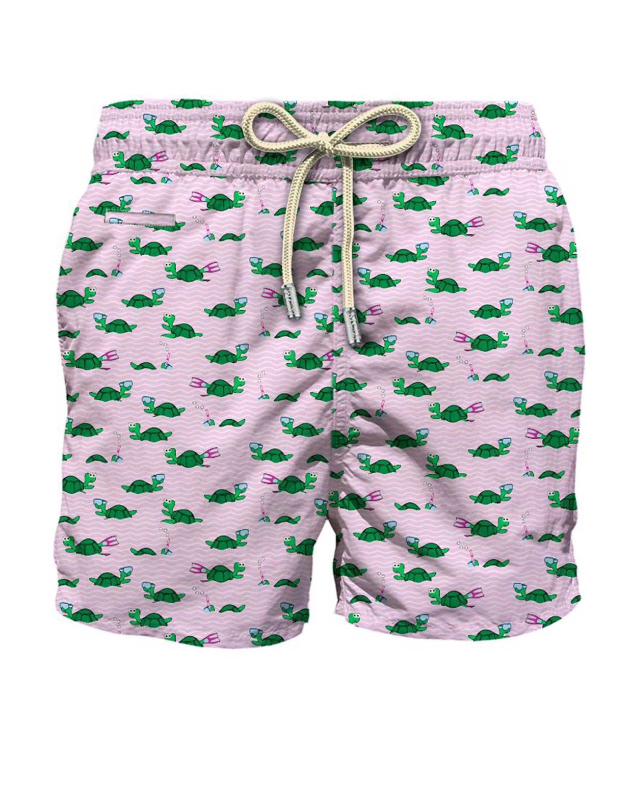 MC2 Saint Barth Swimmer turtle micro fantasy swim short