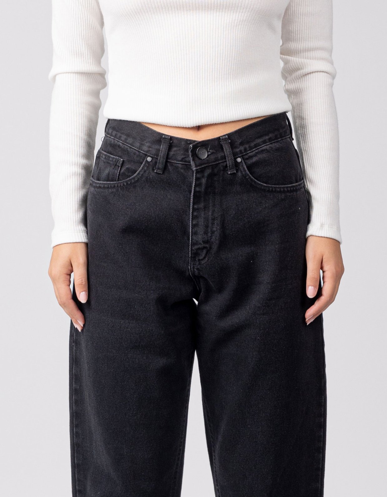 Sac & CO Jeans Lima slouchy denim pants black
