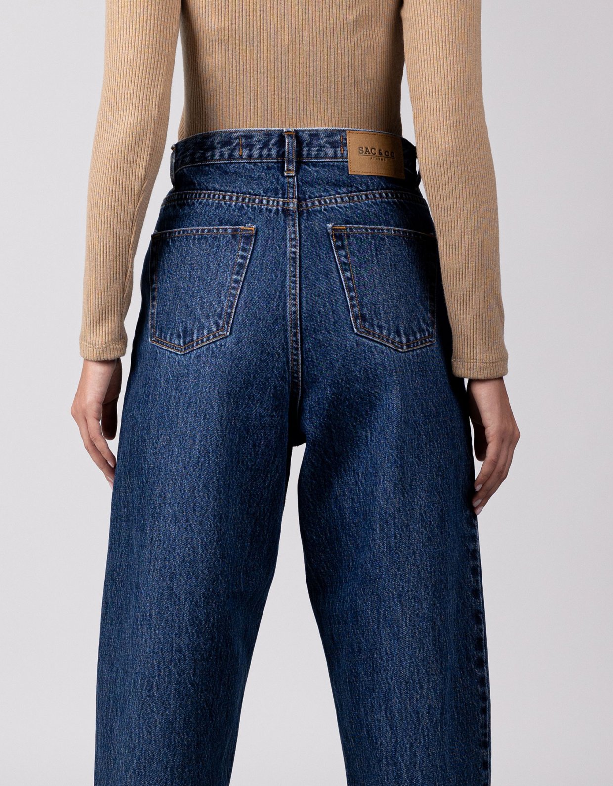 Sac & CO Jeans Lima  slouchy denim pants dark blue