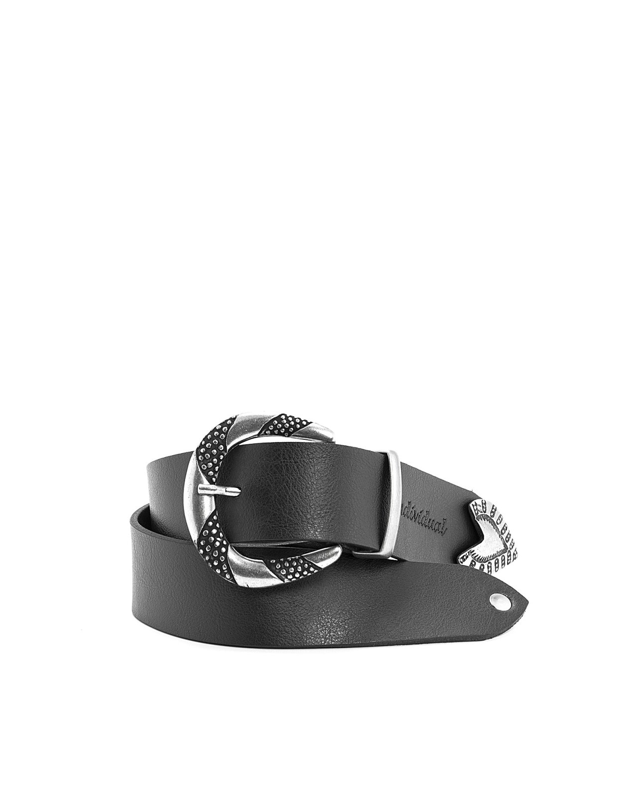Individual Art Leather Loveshine belt black