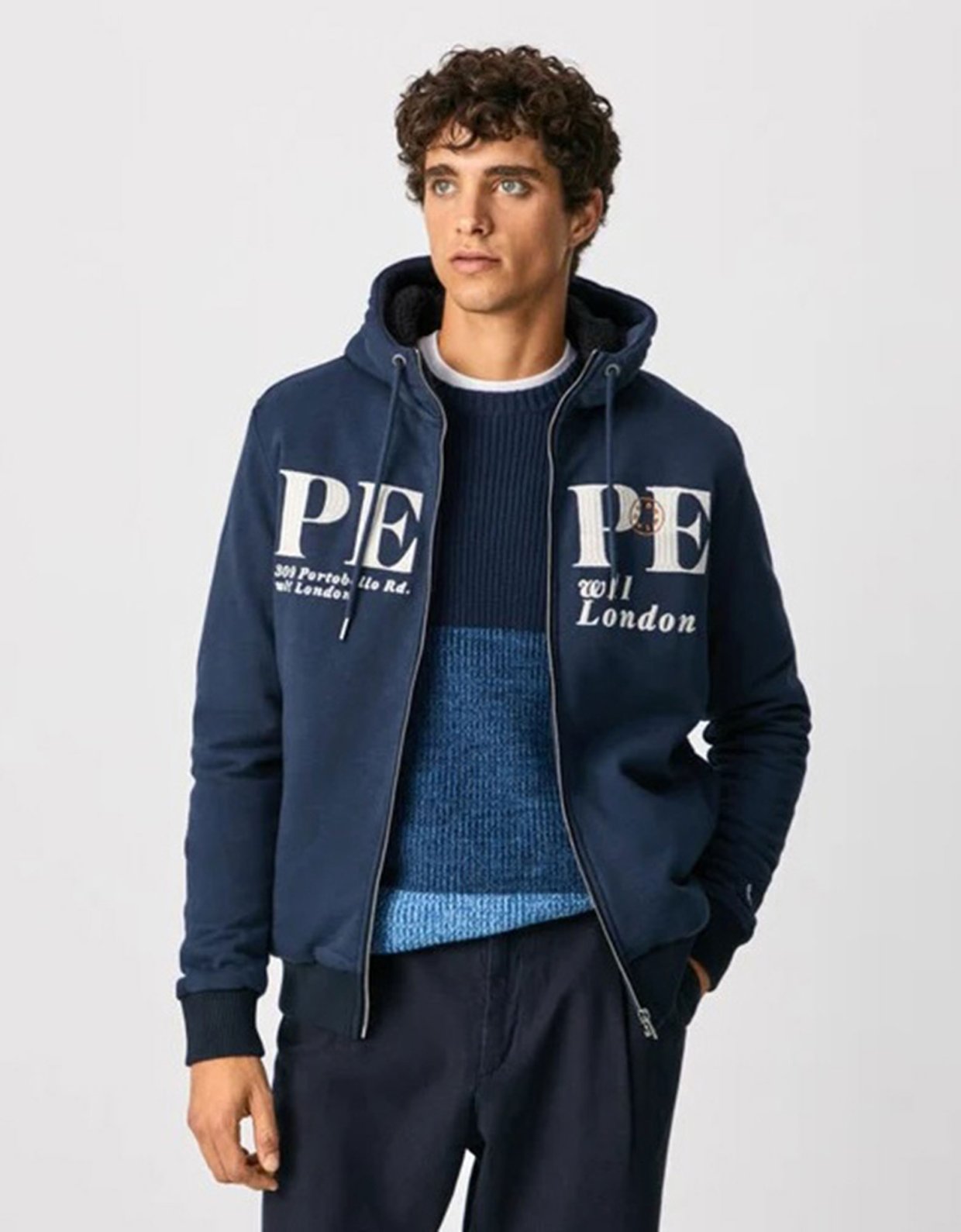 Pepe Jeans Ludwing zip up sweatshirt dulwich