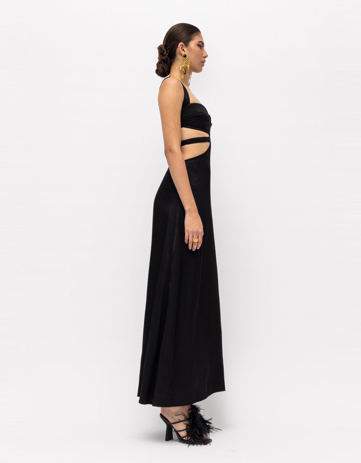 Mallory the label Mira black dress