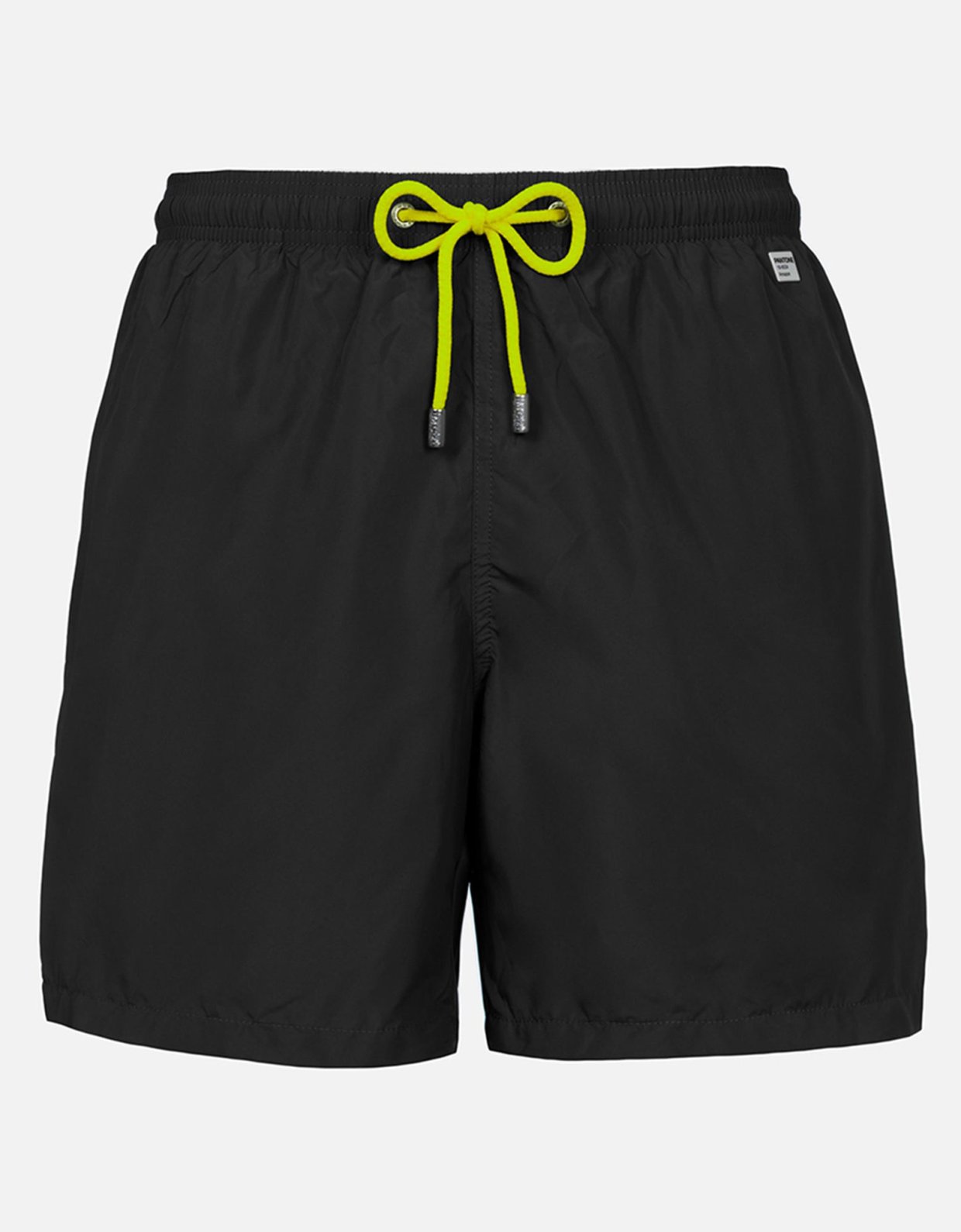 MC2 Saint Barth Man lightweight fabric black swim shorts lighting pantone