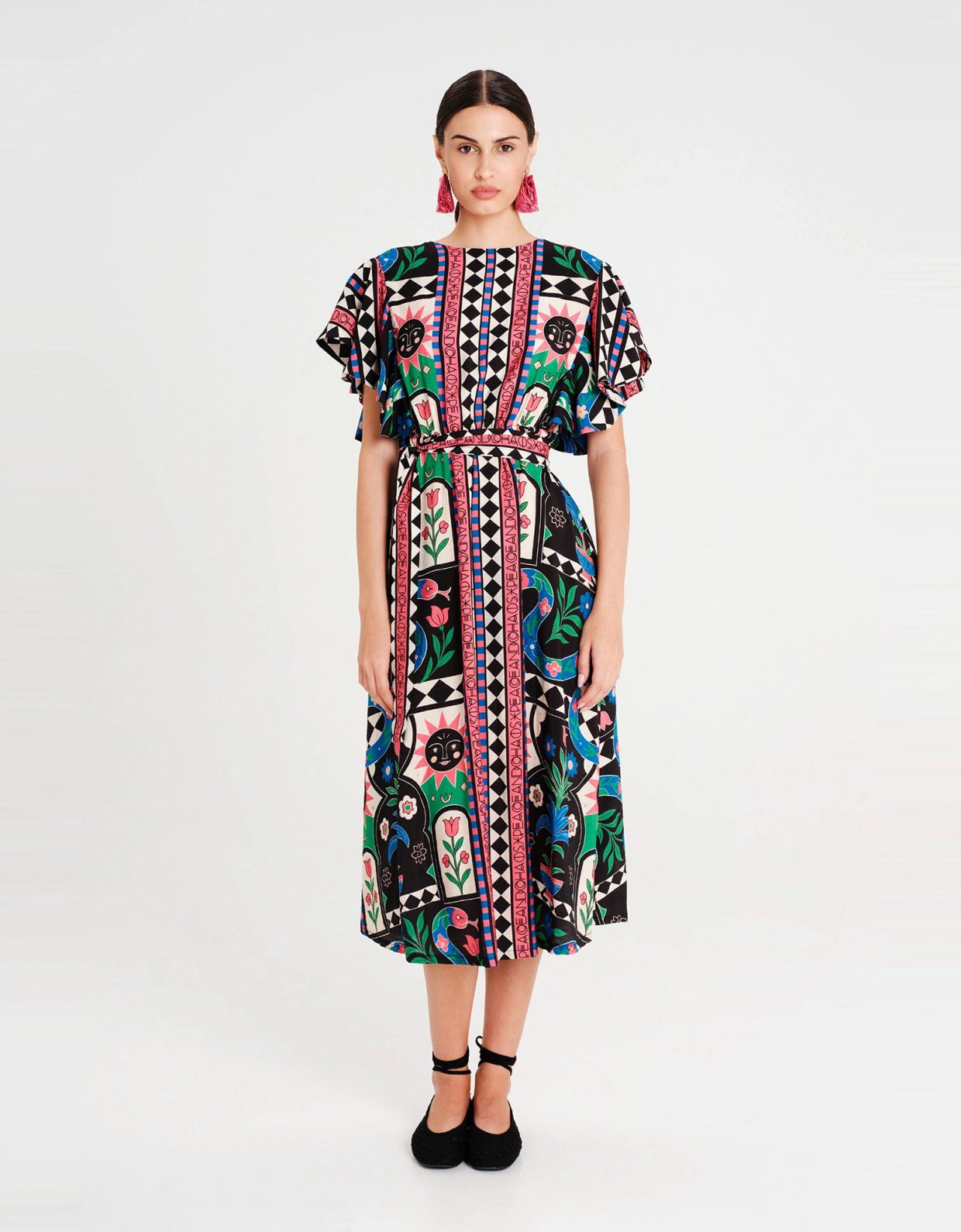 Peace and Chaos Manifestation long dress