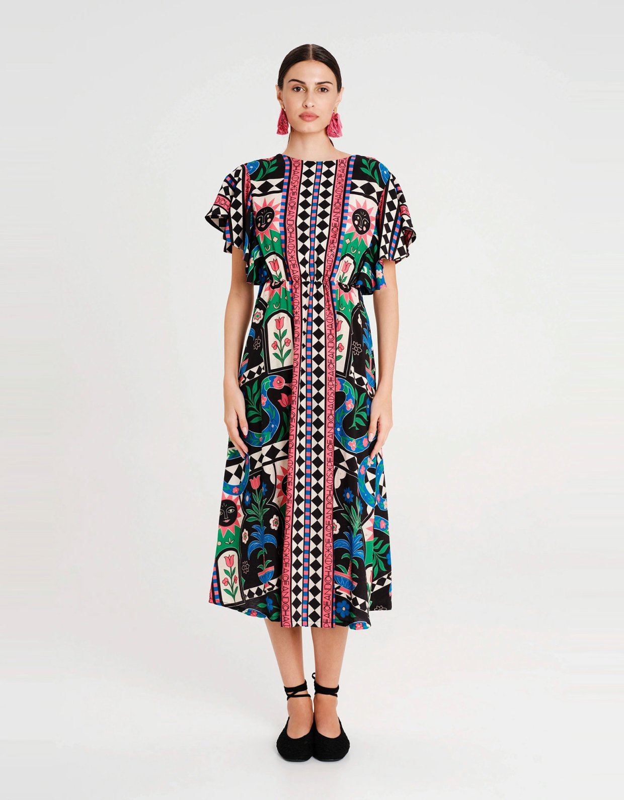 Peace and Chaos Manifestation long dress