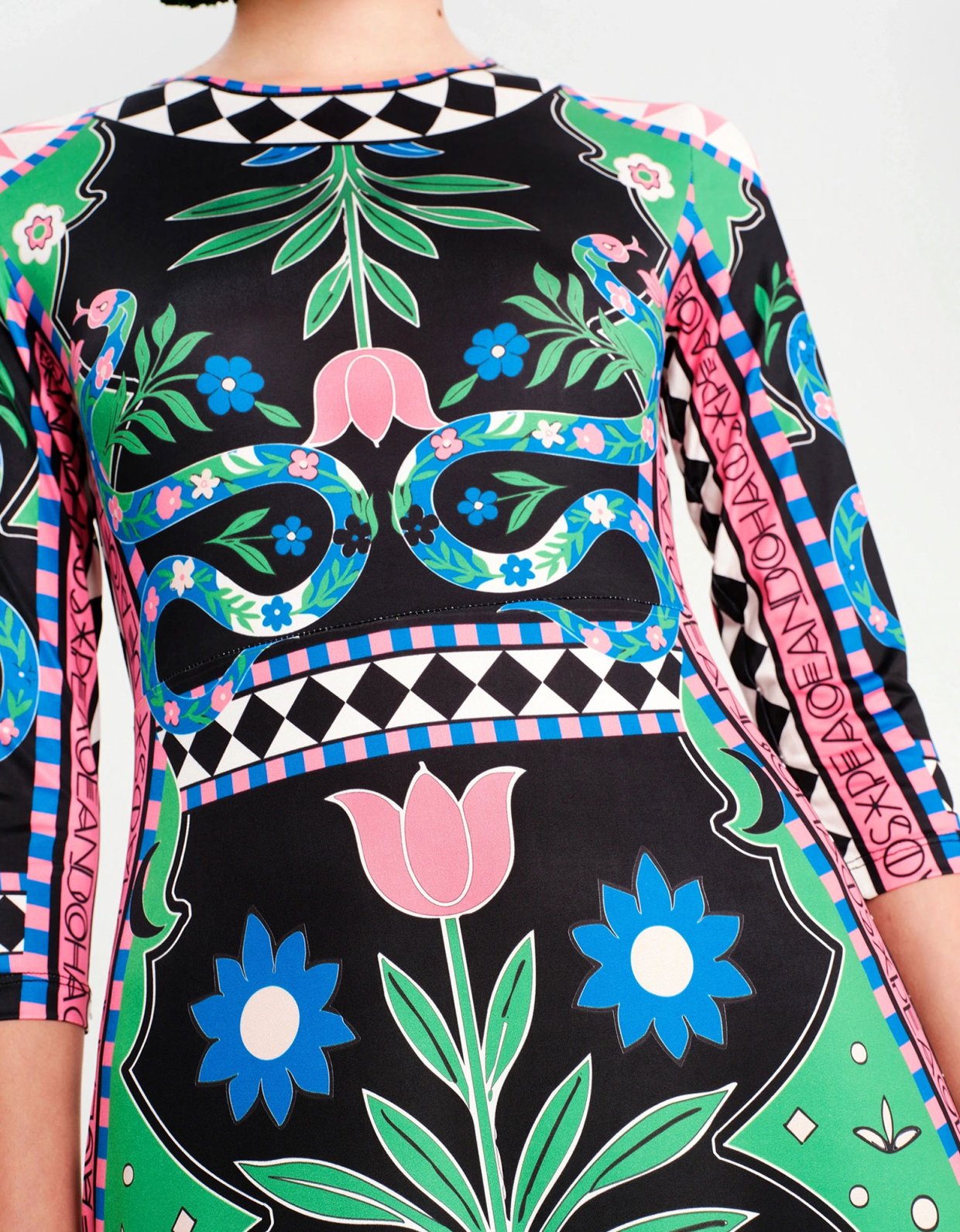 Peace and Chaos Manifestation maxi dress