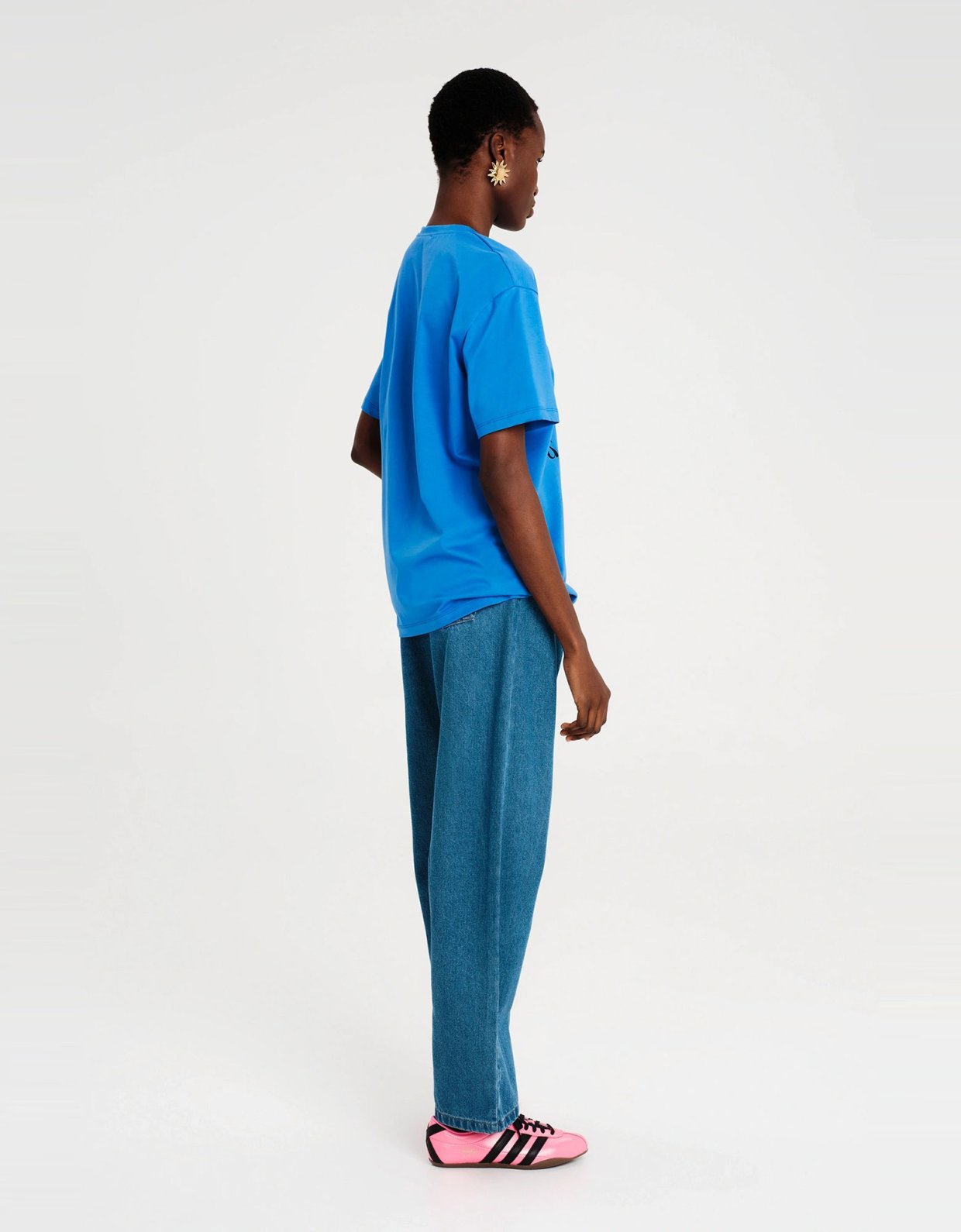 Peace and Chaos Manifestation t-shirt blue