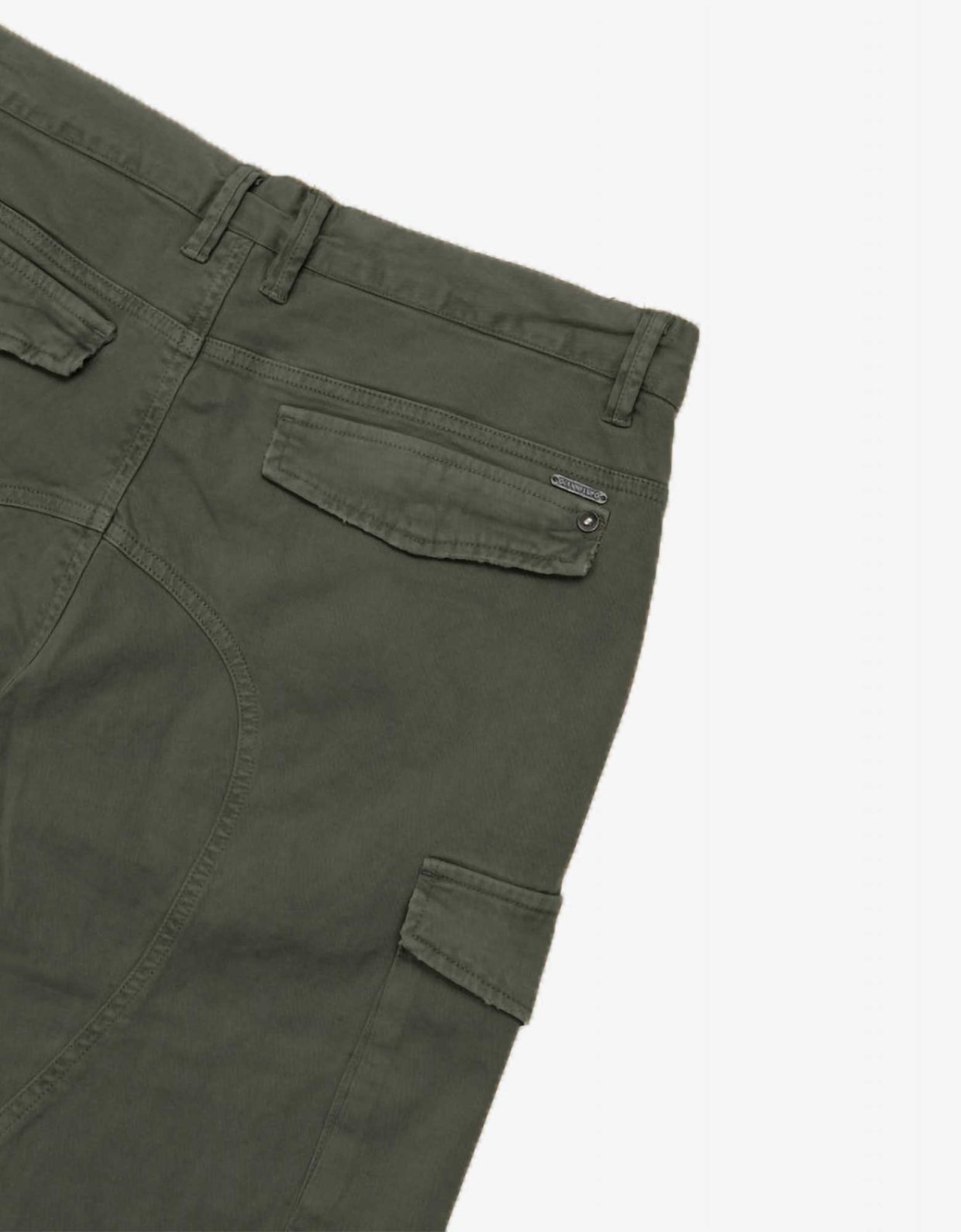 Gianni Lupo Slim fit cargo pants military
