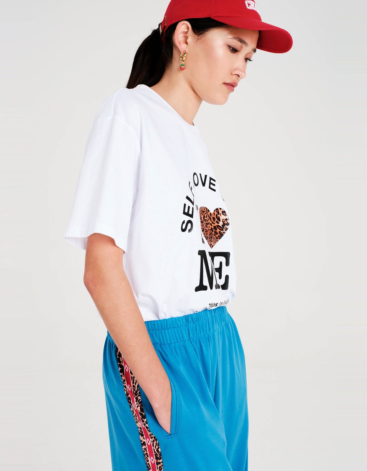 Peace and Chaos Mindfulness pants blue