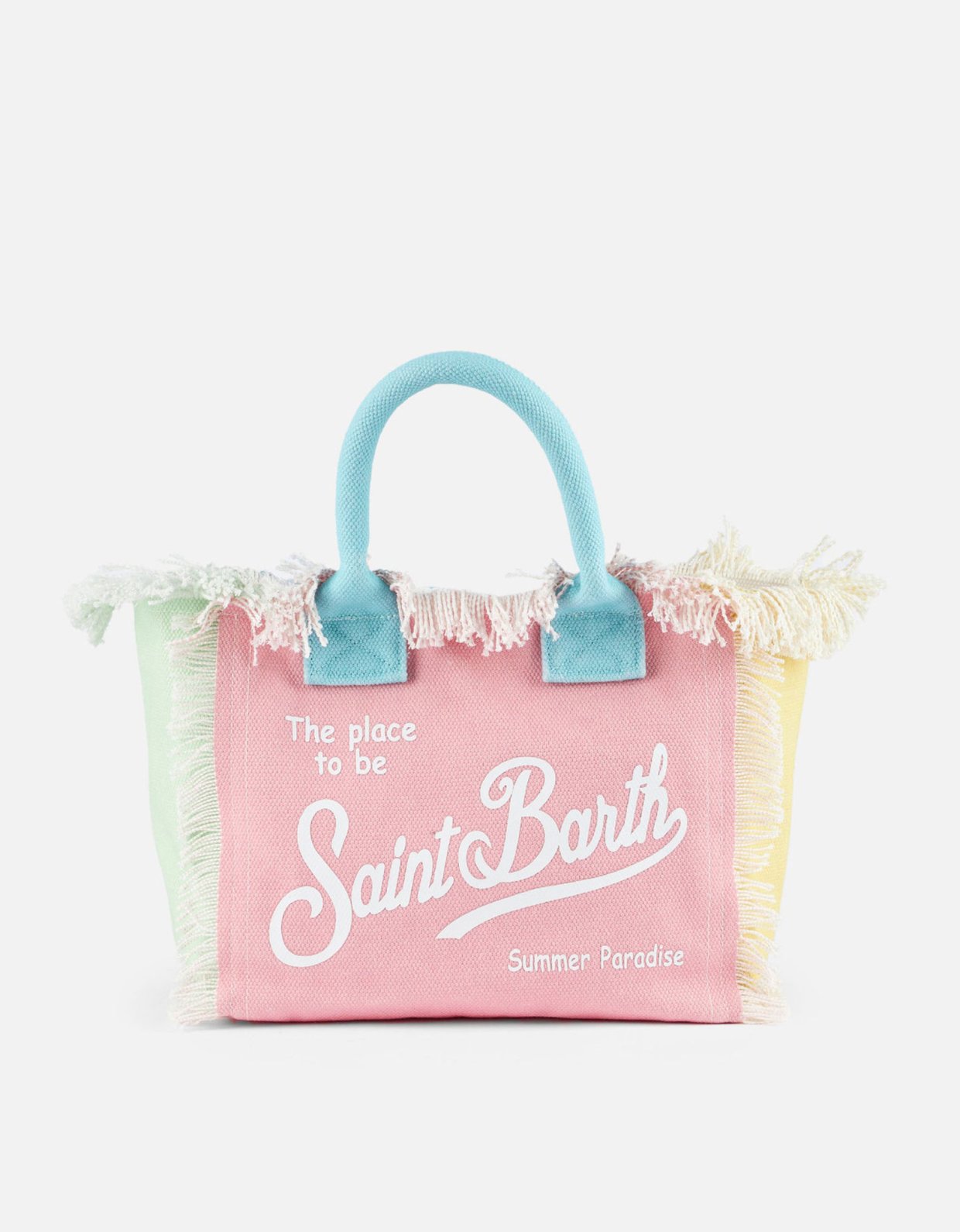 MC2 Saint Barth Multicolor patch cotton canvas Colette handbag