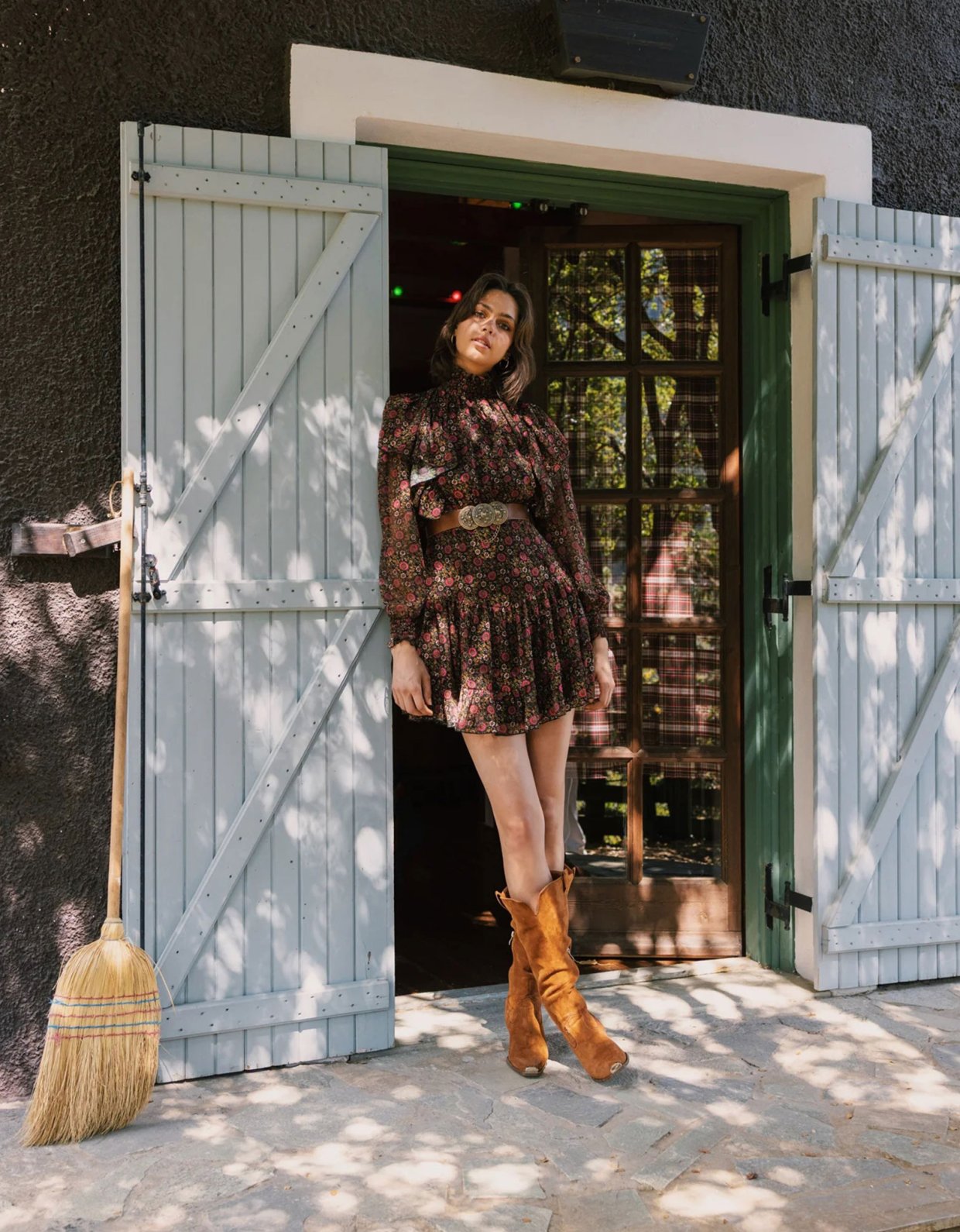 Abstracto Kitty mini dress