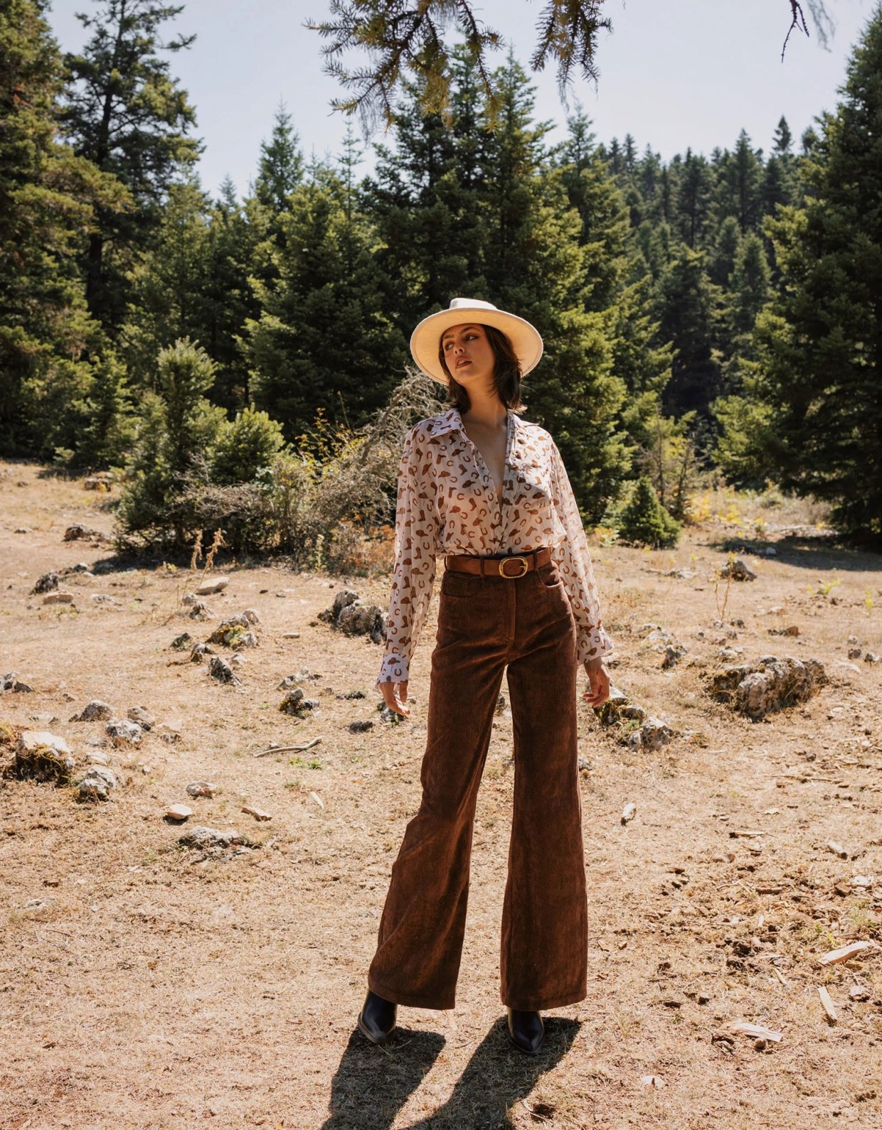 Abstracto Phoebe unisex shirt white