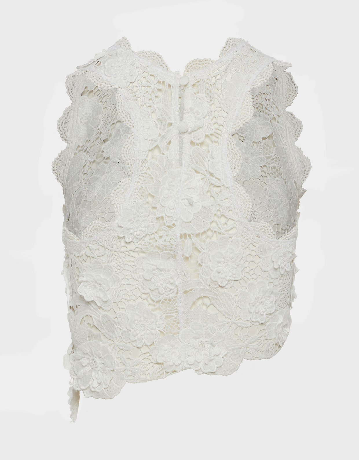 Nadia Rapti Charlotte top white