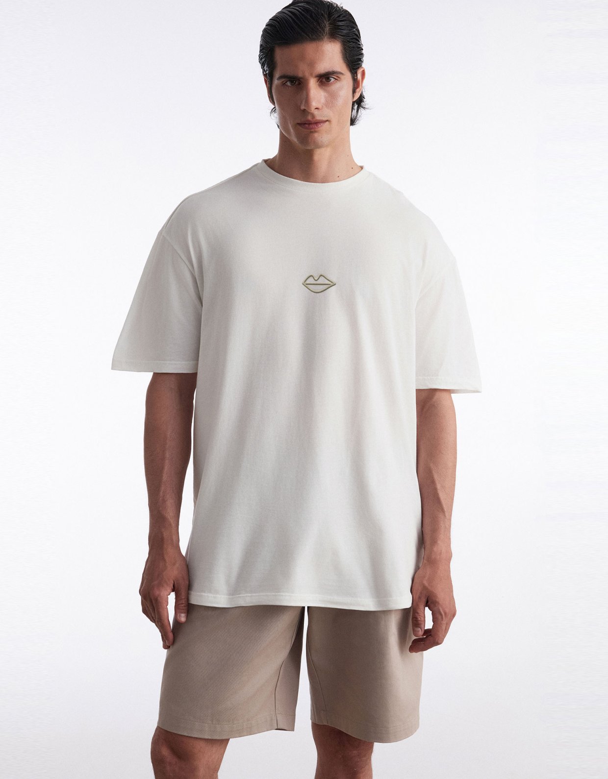 Nadia Rapti We should kiss t-shirt M/W off white