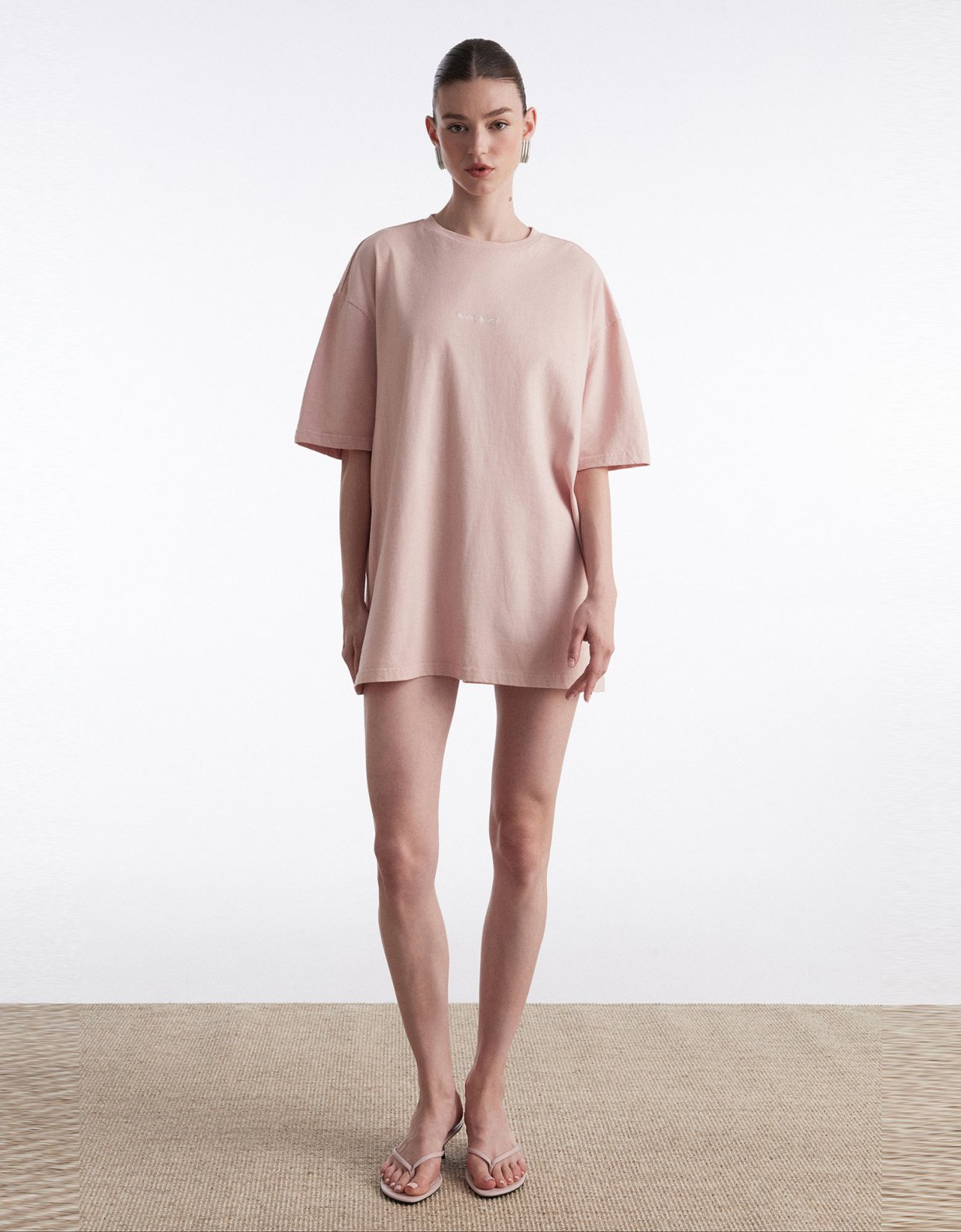 Nadia Rapti Flower bloom t-shirt M/W pink