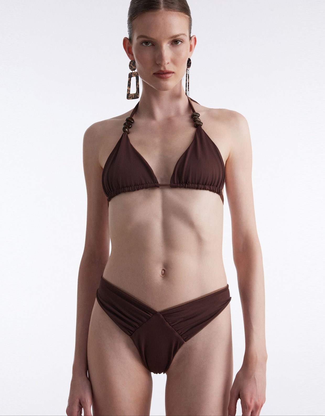 Nadia Rapti AnnA bikini brown double face