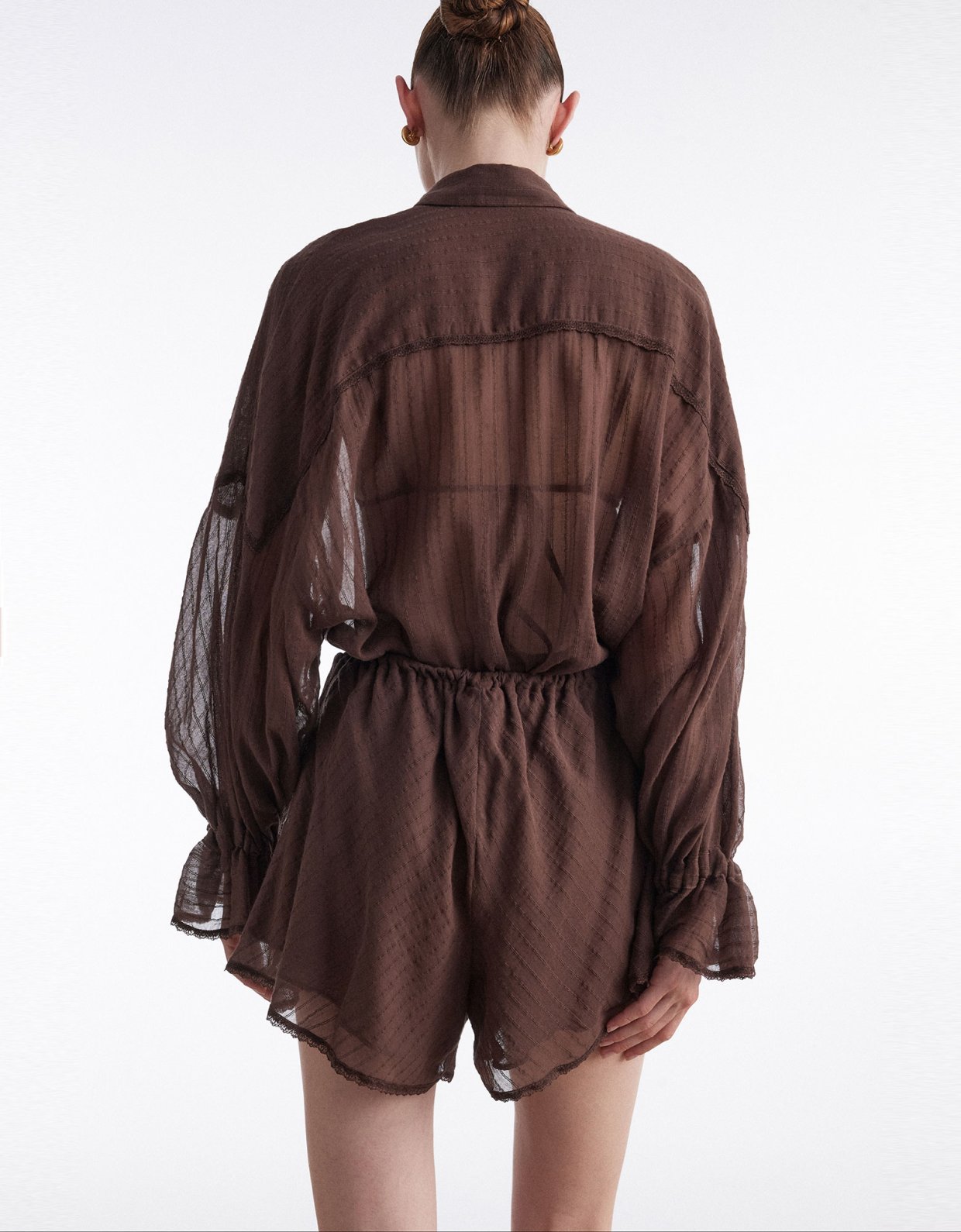 Nadia Rapti Han shorts brown