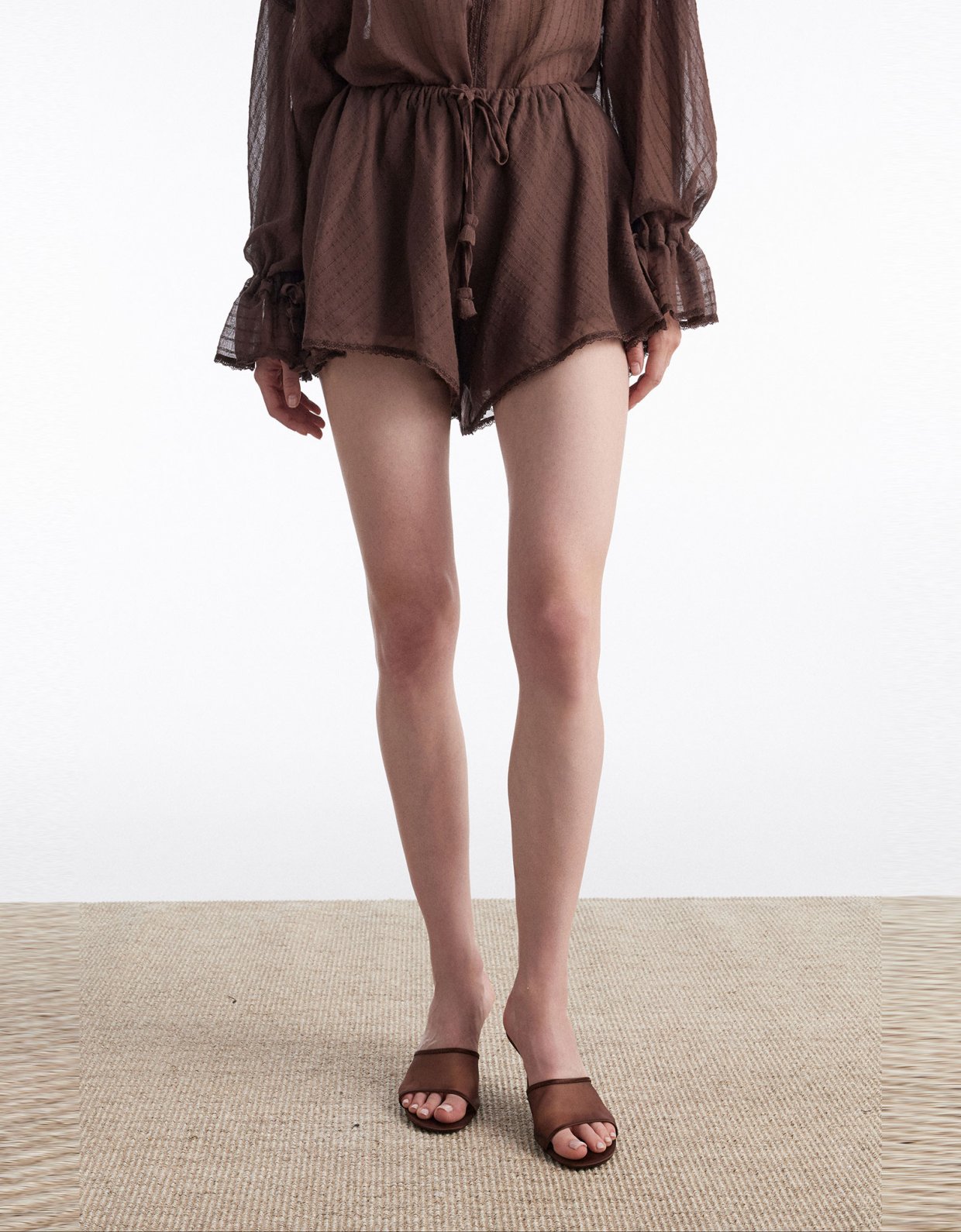 Nadia Rapti Han shorts brown