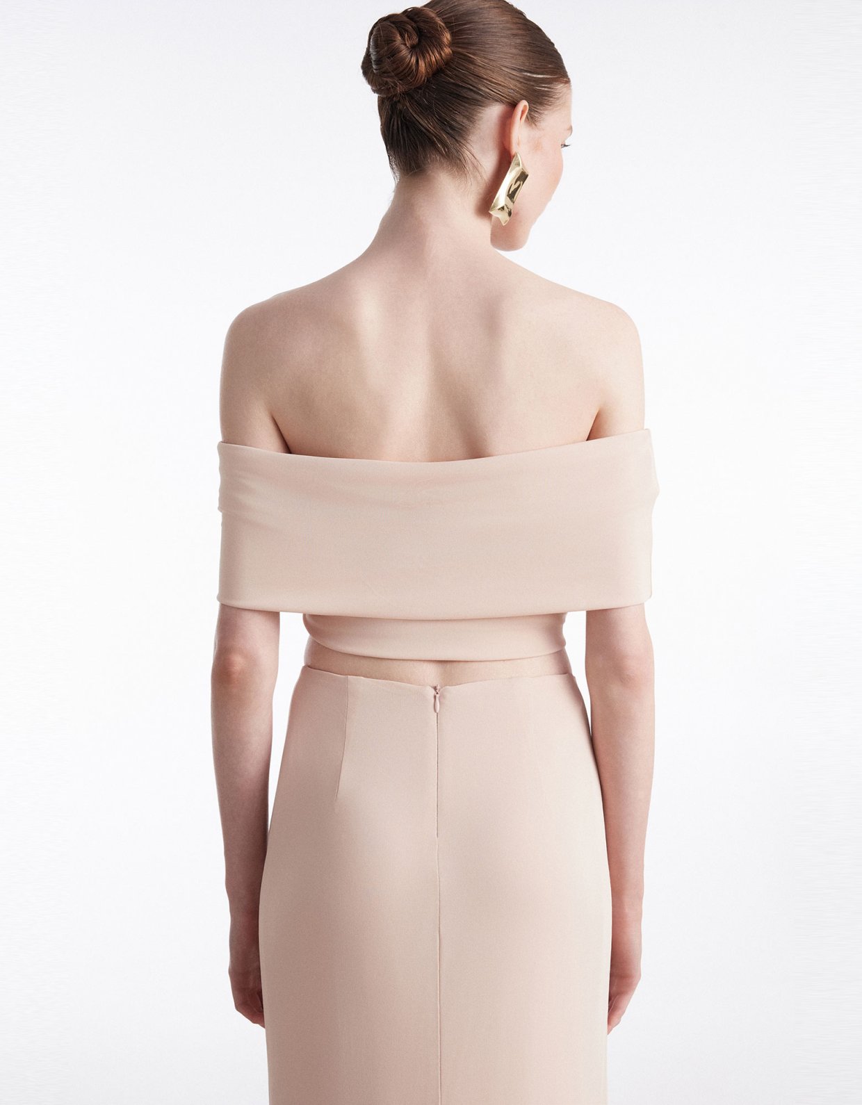 Nadia Rapti Aria midi skirt pink